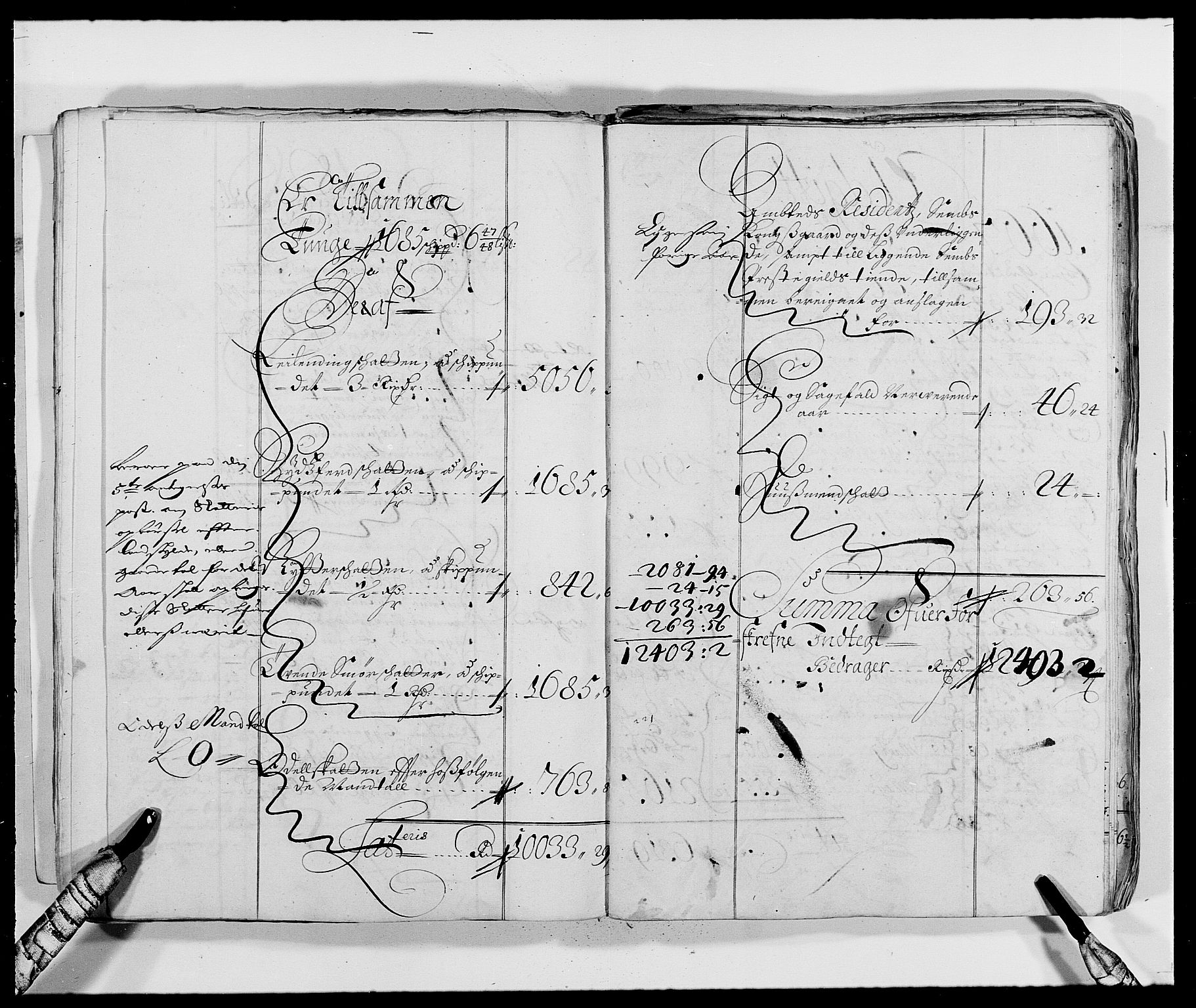 Rentekammeret inntil 1814, Reviderte regnskaper, Fogderegnskap, AV/RA-EA-4092/R32/L1839: Fogderegnskap Jarlsberg grevskap, 1664-1673, s. 42