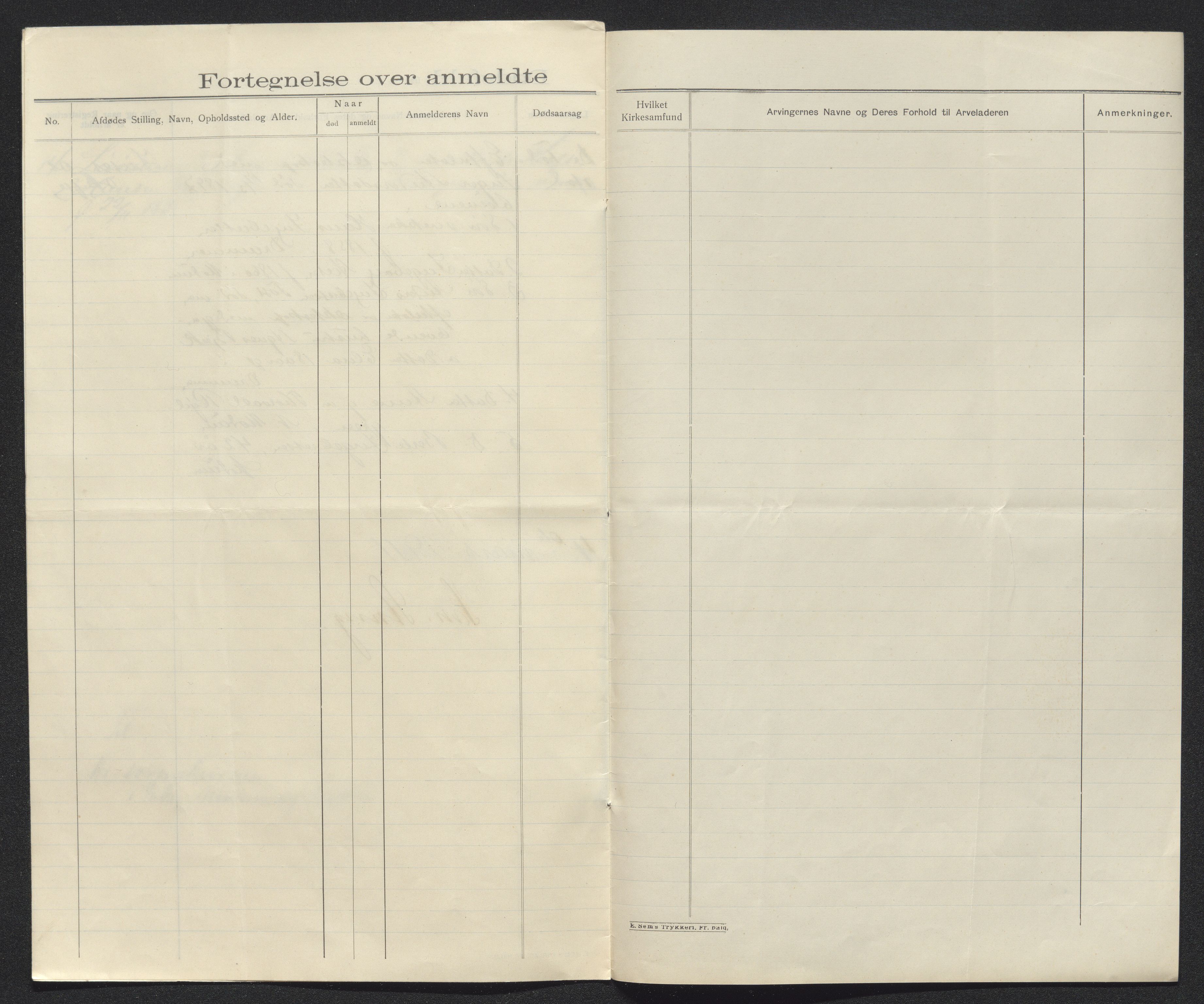 Eiker, Modum og Sigdal sorenskriveri, AV/SAKO-A-123/H/Ha/Hab/L0034: Dødsfallsmeldinger, 1911, s. 262