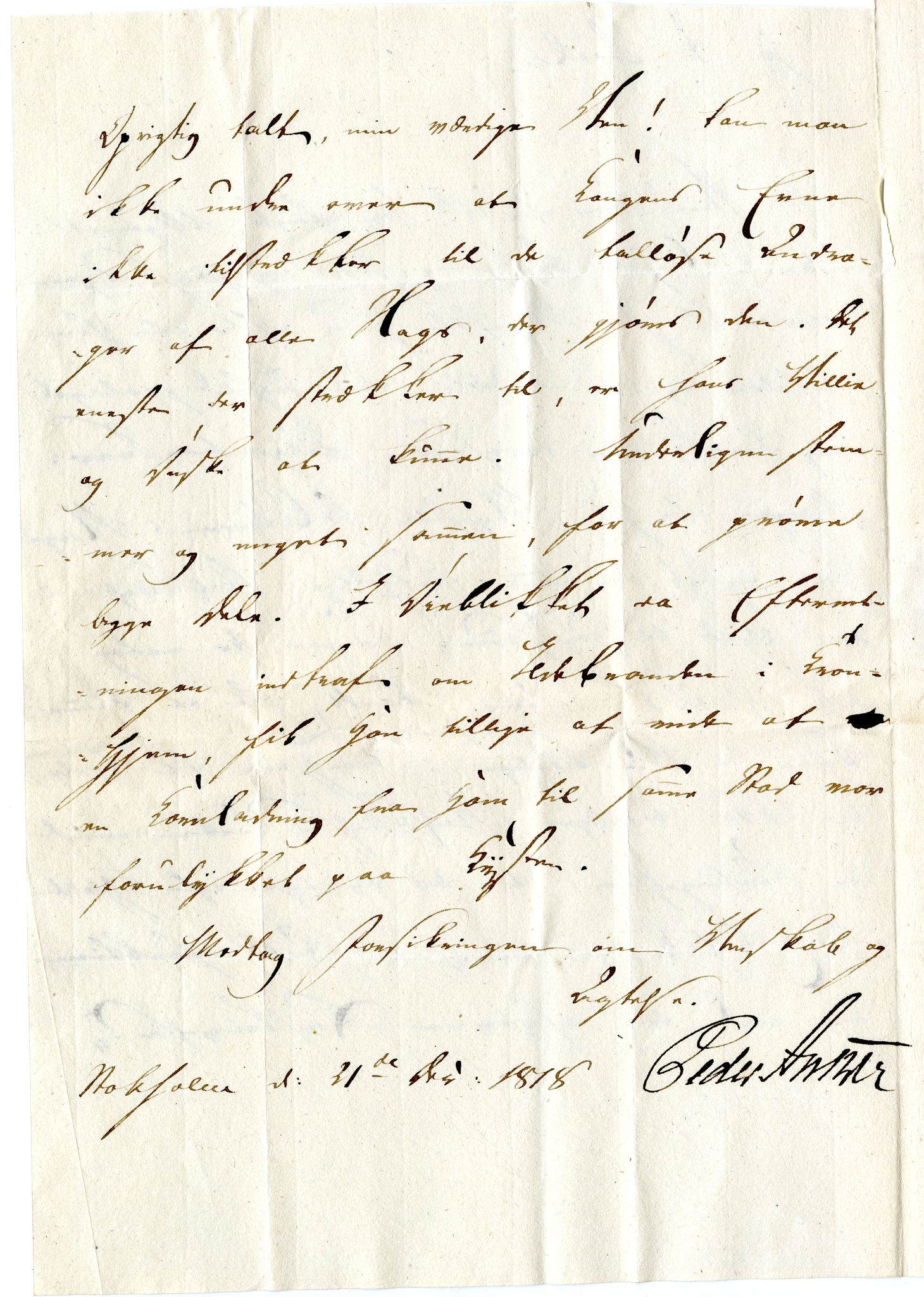 Diderik Maria Aalls brevsamling, NF/Ark-1023/F/L0001: D.M. Aalls brevsamling. A - B, 1738-1889, s. 532