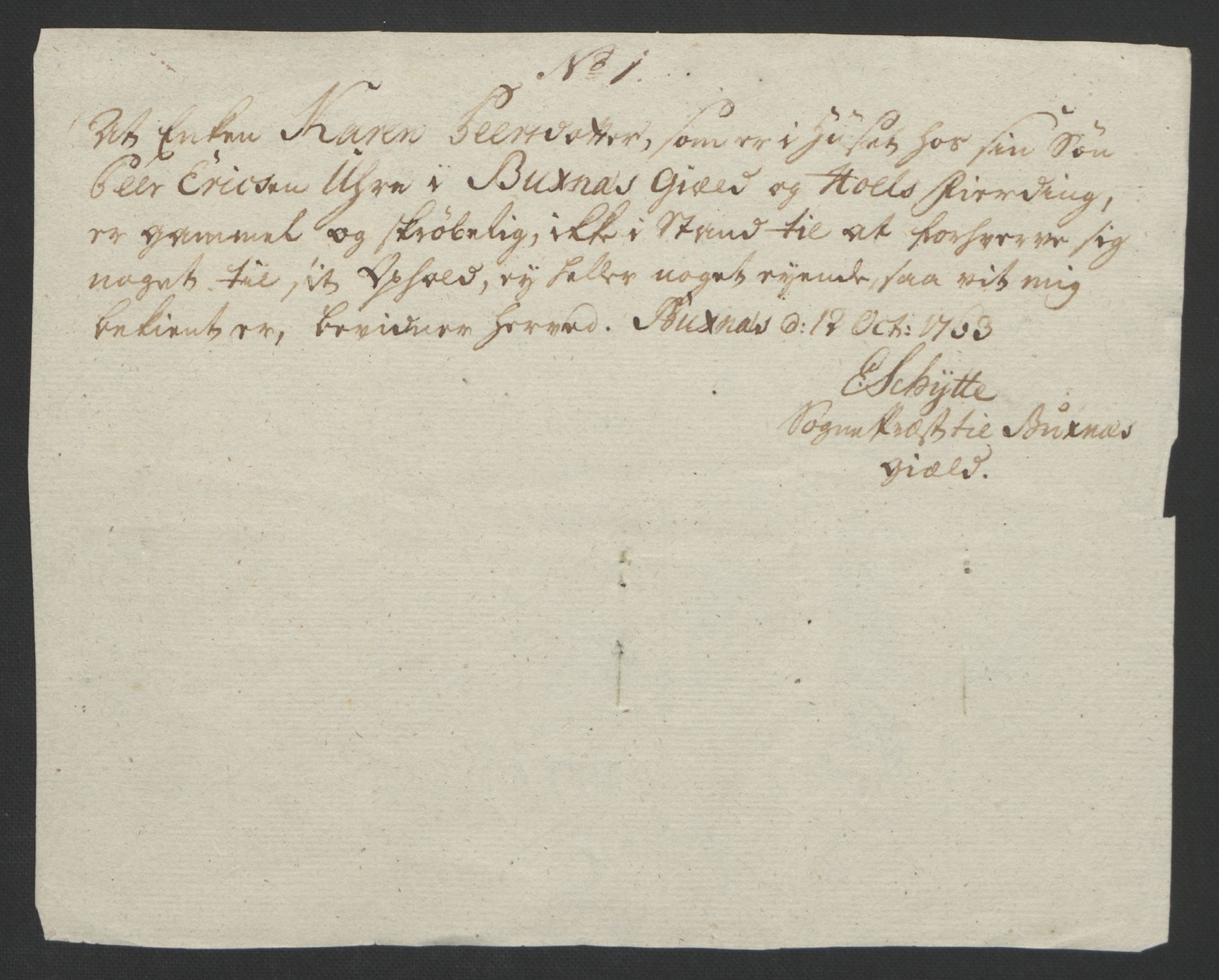 Rentekammeret inntil 1814, Reviderte regnskaper, Fogderegnskap, RA/EA-4092/R67/L4747: Ekstraskatten Vesterålen, Andenes og Lofoten, 1762-1766, s. 33