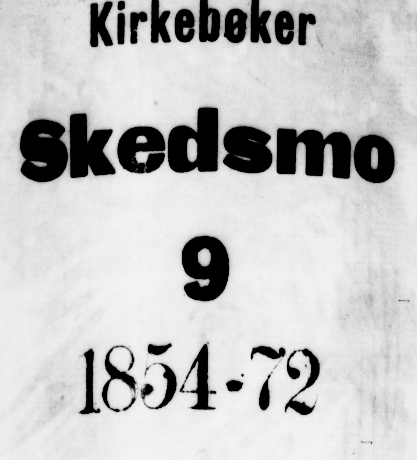 Skedsmo prestekontor Kirkebøker, SAO/A-10033a/G/Ga/L0002: Klokkerbok nr. I 2, 1855-1872