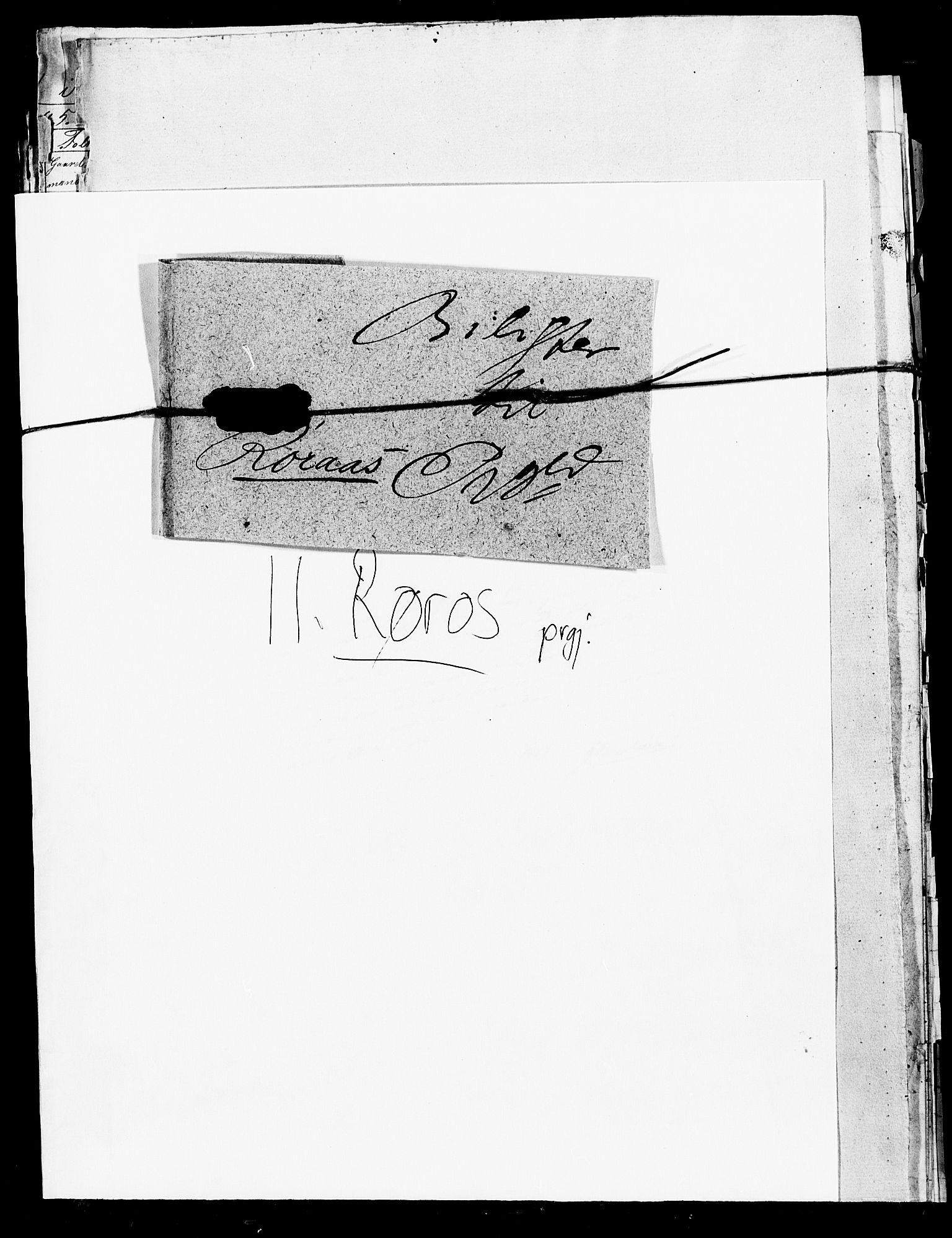 , Folketelling 1845 for 1640S1 Røros prestegjeld, Røros sokn, 1845, s. 1