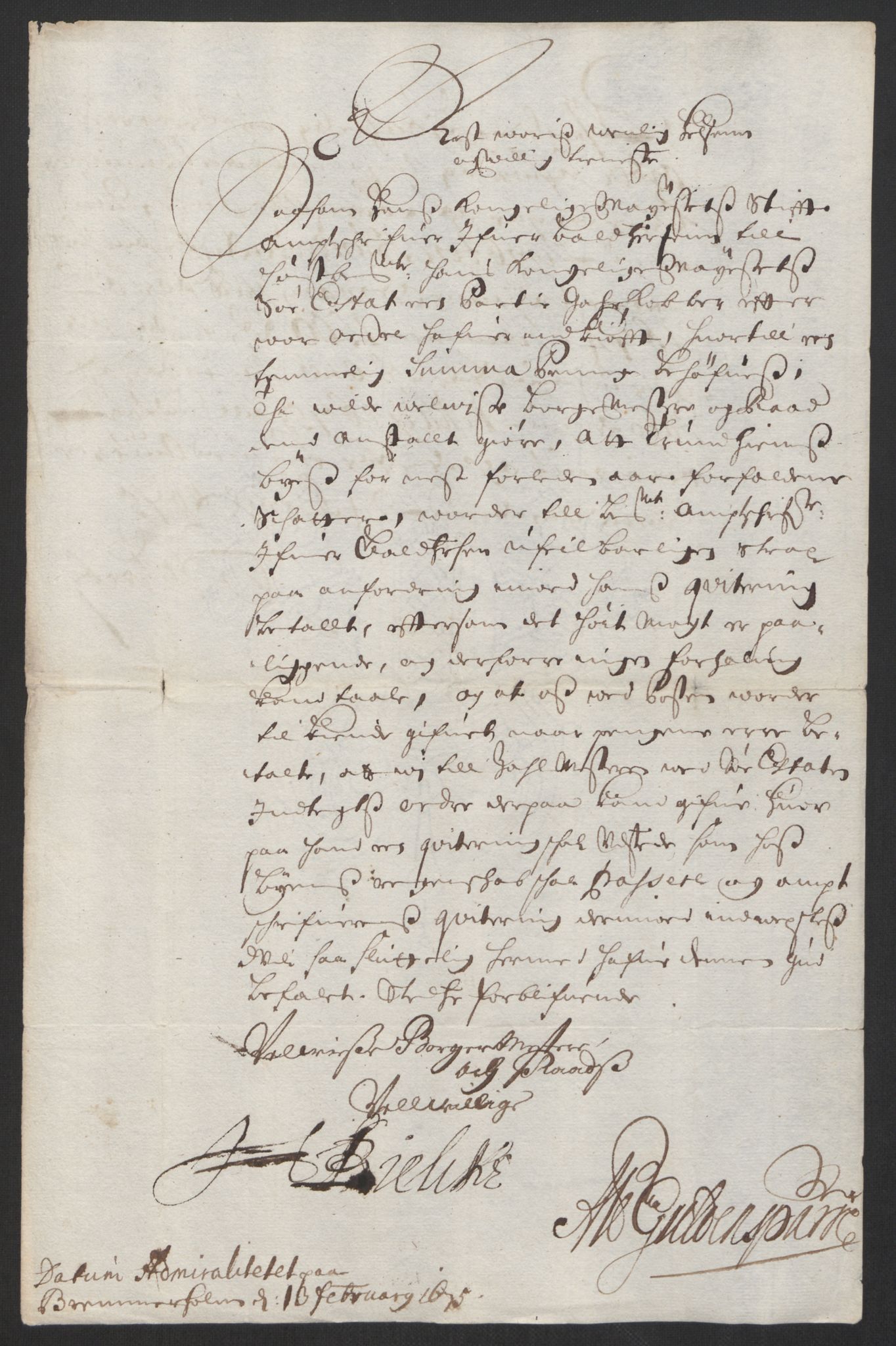 Rentekammeret inntil 1814, Reviderte regnskaper, Byregnskaper, AV/RA-EA-4066/R/Rs/L0504: [S1] Kontribusjonsregnskap, 1631-1684, s. 77