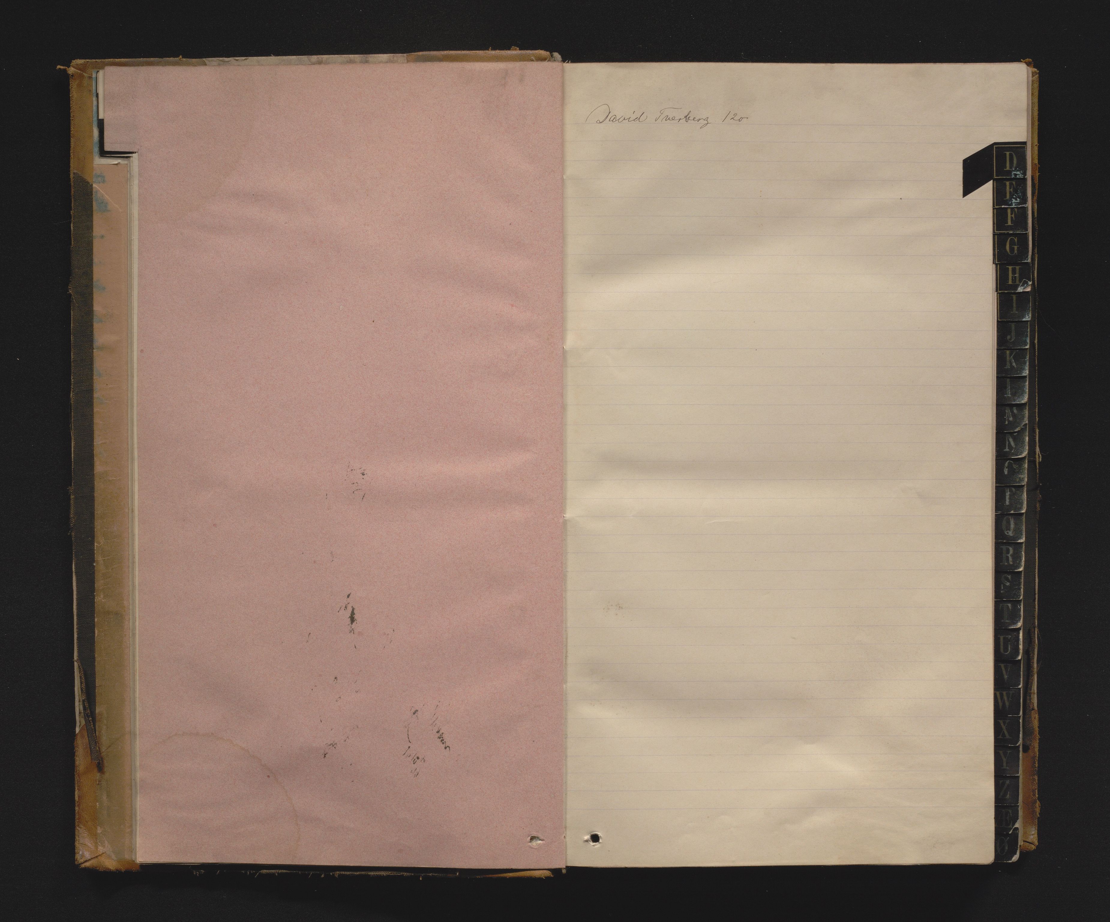 Voss kommune. Fattigstyret, IKAH/1235-311/F/Fa/L0001: Manntalsprotokoll over understøtta, avdeling III, 1895-1901