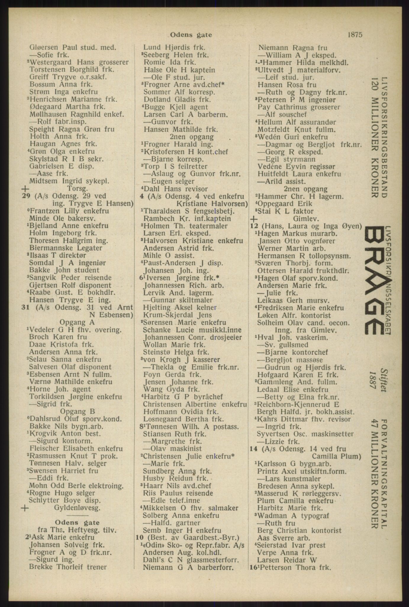 Kristiania/Oslo adressebok, PUBL/-, 1934, s. 1875