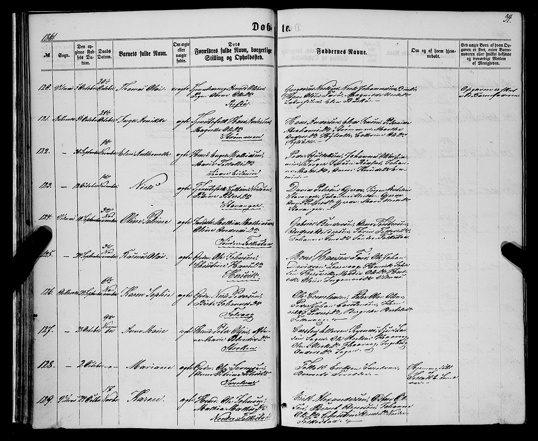 Askvoll sokneprestembete, AV/SAB-A-79501/H/Haa/Haaa/L0012: Ministerialbok nr. A 12, 1859-1878, s. 34