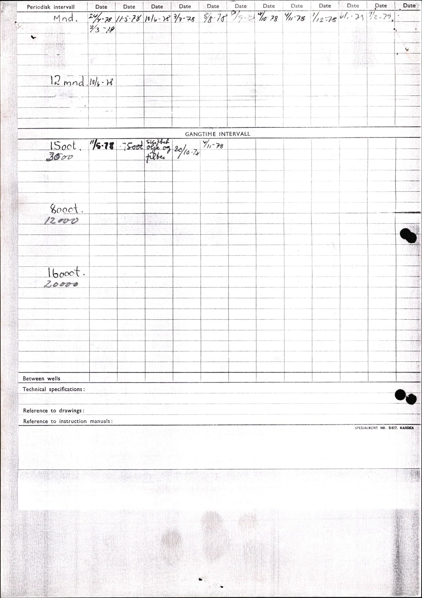 Pa 1503 - Stavanger Drilling AS, AV/SAST-A-101906/2/E/Eb/Eba/L0005: Sak og korrespondanse, 1976-1979