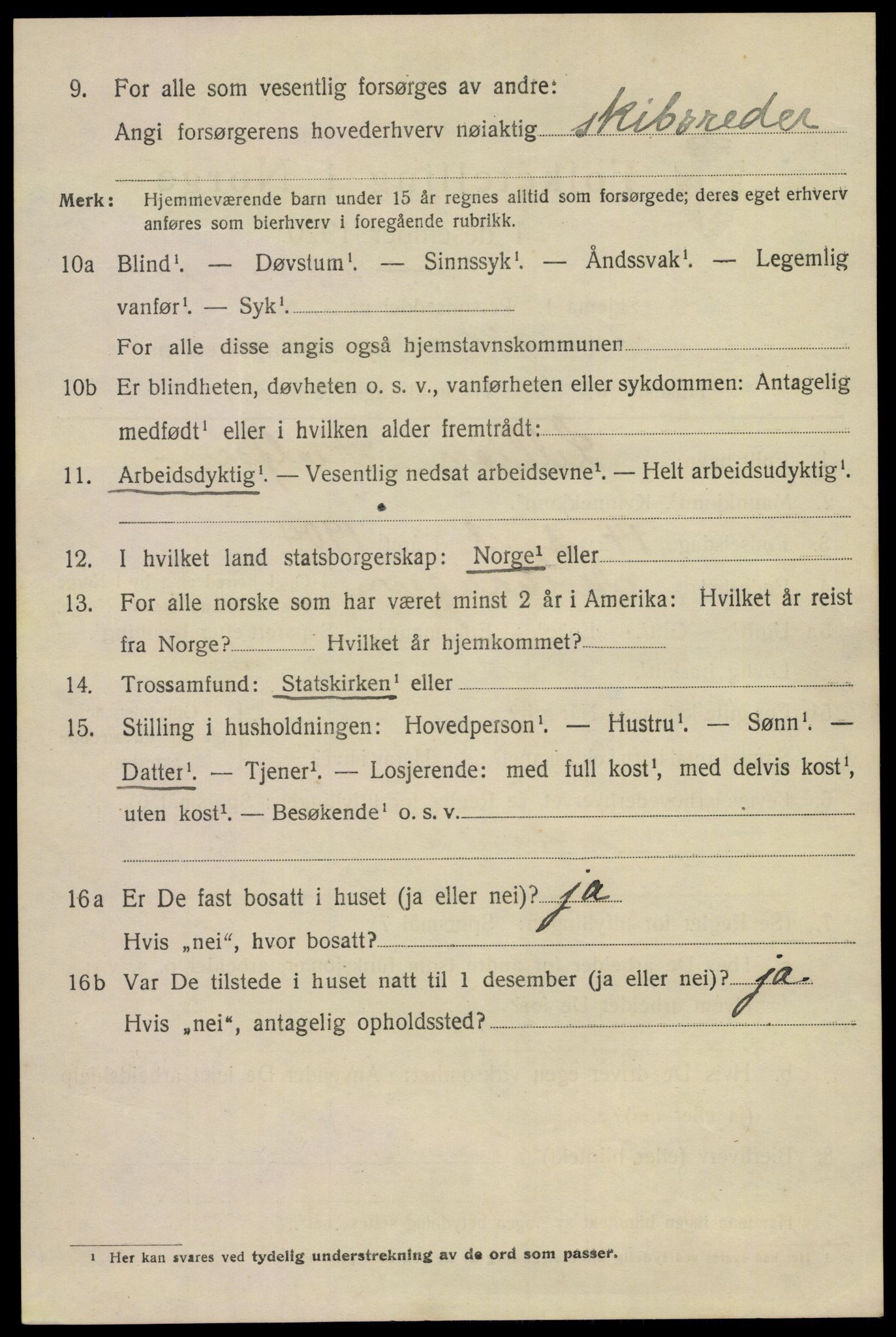 SAKO, Folketelling 1920 for 0805 Porsgrunn kjøpstad, 1920, s. 18920