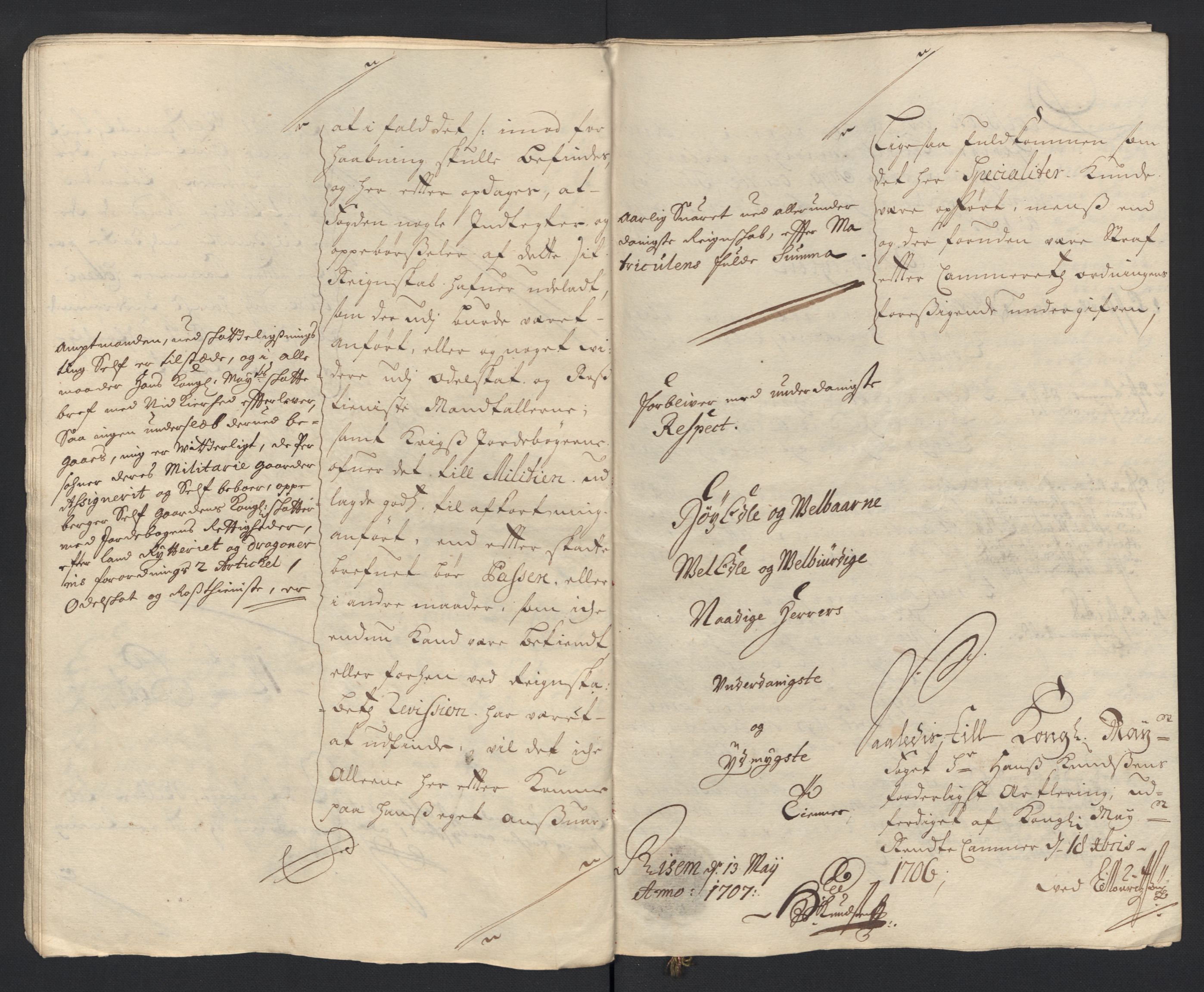 Rentekammeret inntil 1814, Reviderte regnskaper, Fogderegnskap, AV/RA-EA-4092/R04/L0133: Fogderegnskap Moss, Onsøy, Tune, Veme og Åbygge, 1705-1706, s. 187