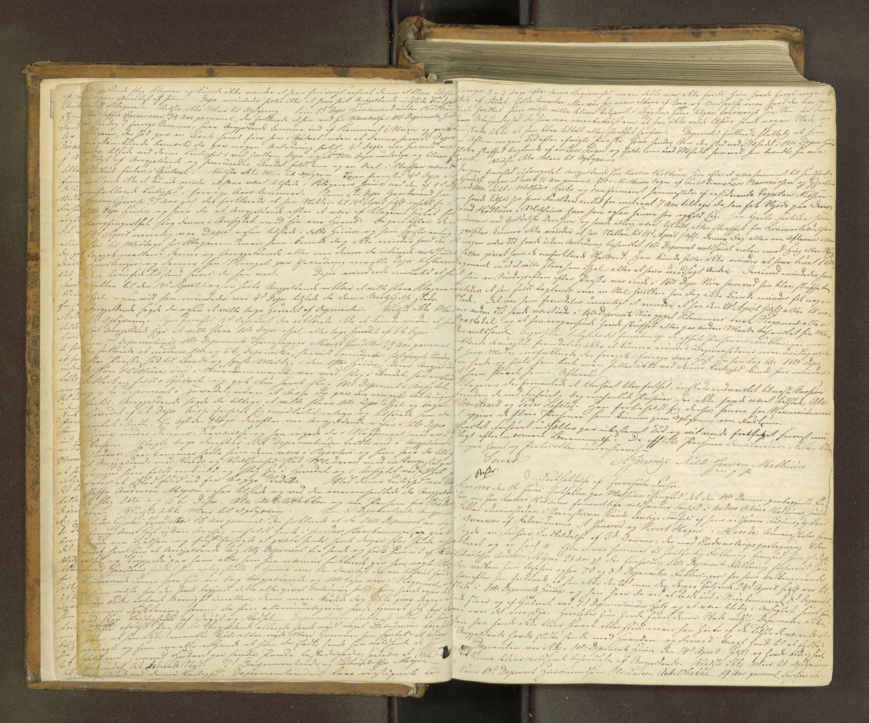 Gauldal sorenskriveri, AV/SAT-A-0014/1/1/1B/L0005: Ekstrarettsprotokoller, 1844-1851, s. 8b-9a
