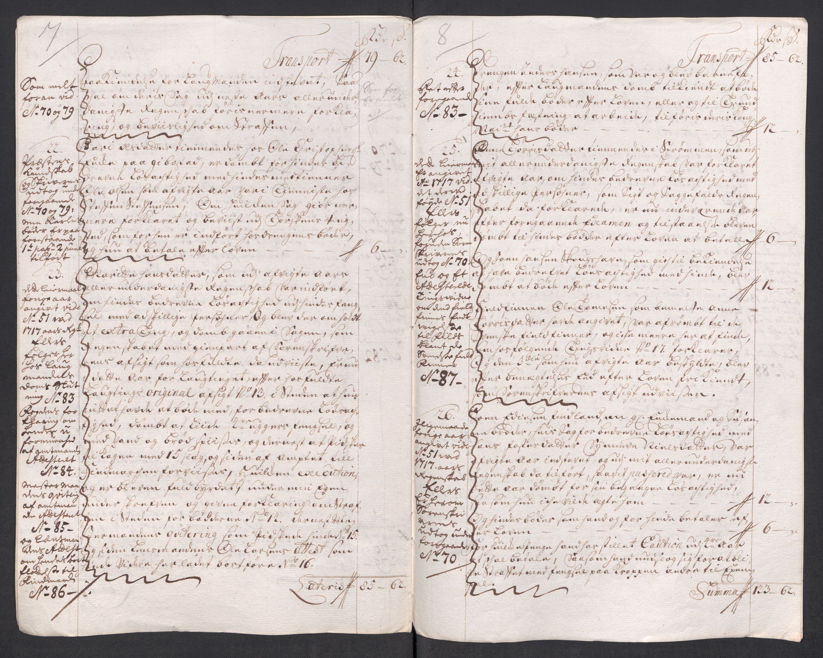 Rentekammeret inntil 1814, Reviderte regnskaper, Fogderegnskap, AV/RA-EA-4092/R68/L4764: Fogderegnskap Senja og Troms, 1718, s. 347