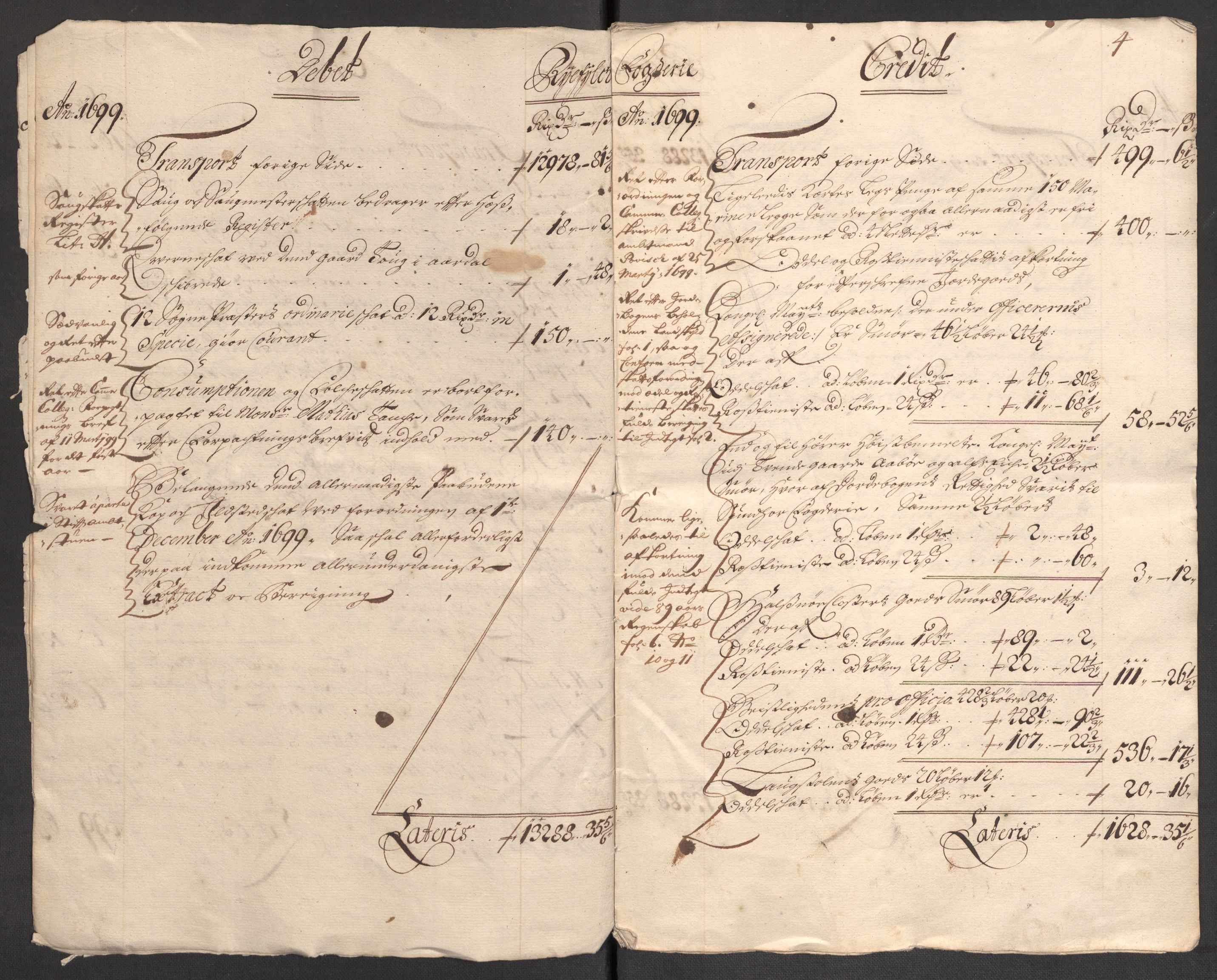 Rentekammeret inntil 1814, Reviderte regnskaper, Fogderegnskap, RA/EA-4092/R47/L2858: Fogderegnskap Ryfylke, 1697-1700, s. 251