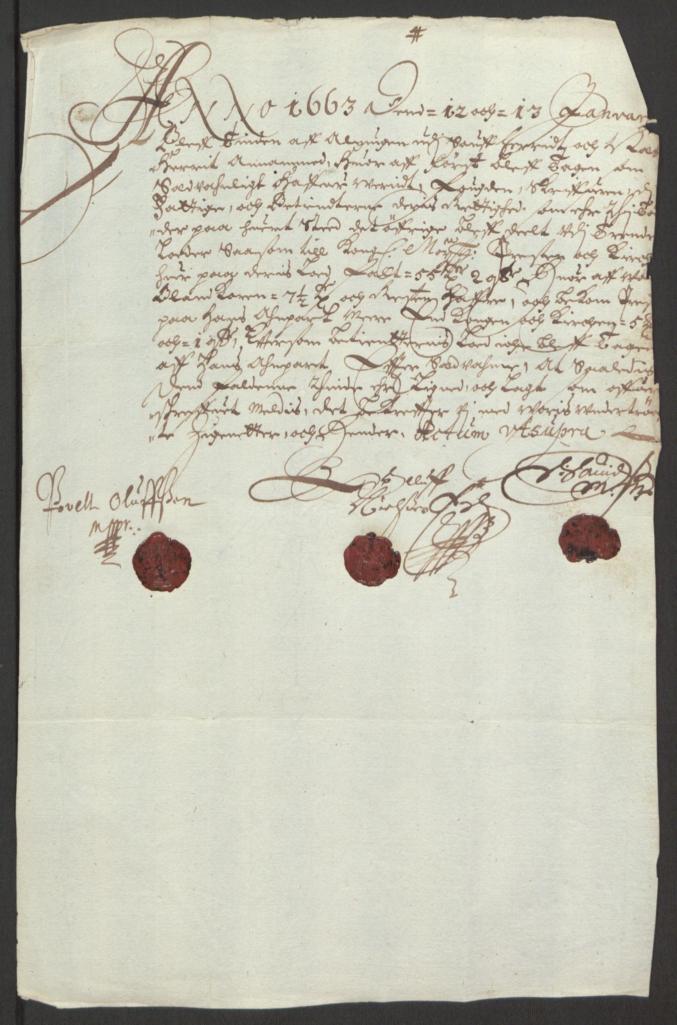 Rentekammeret inntil 1814, Reviderte regnskaper, Fogderegnskap, AV/RA-EA-4092/R35/L2054: Fogderegnskap Øvre og Nedre Telemark, 1662-1663, s. 225