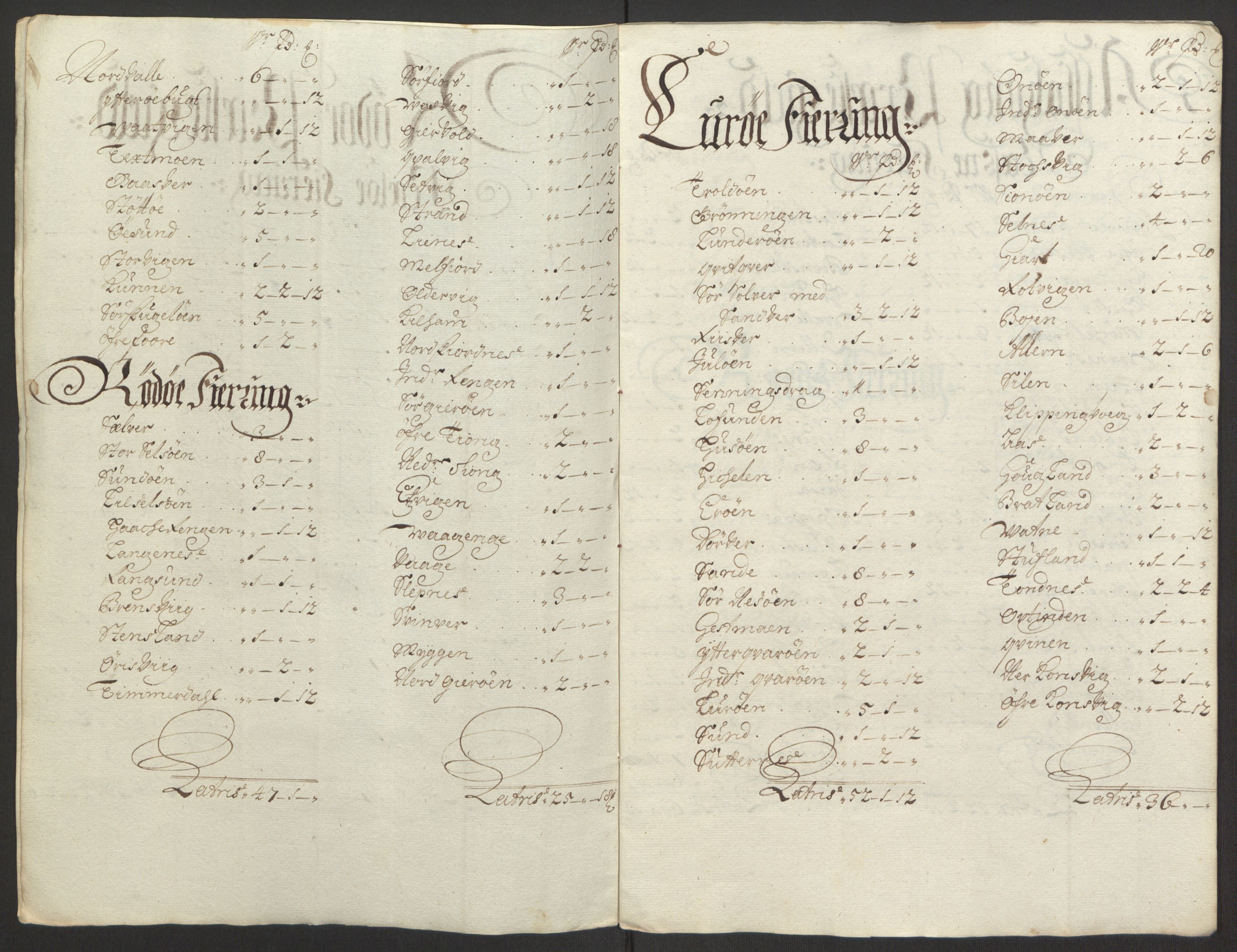 Rentekammeret inntil 1814, Reviderte regnskaper, Fogderegnskap, AV/RA-EA-4092/R65/L4505: Fogderegnskap Helgeland, 1693-1696, s. 493