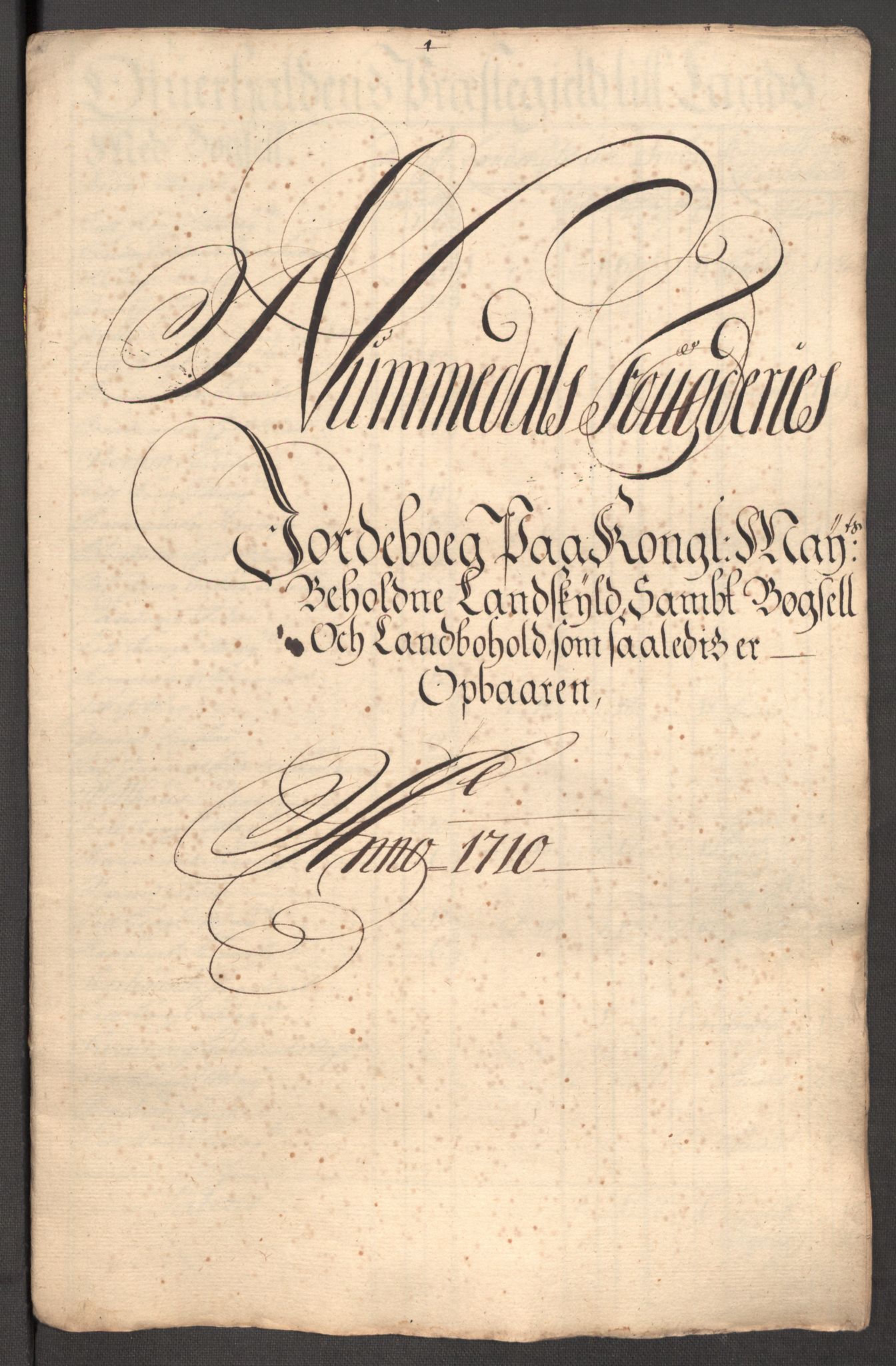Rentekammeret inntil 1814, Reviderte regnskaper, Fogderegnskap, RA/EA-4092/R64/L4431: Fogderegnskap Namdal, 1709-1710, s. 391