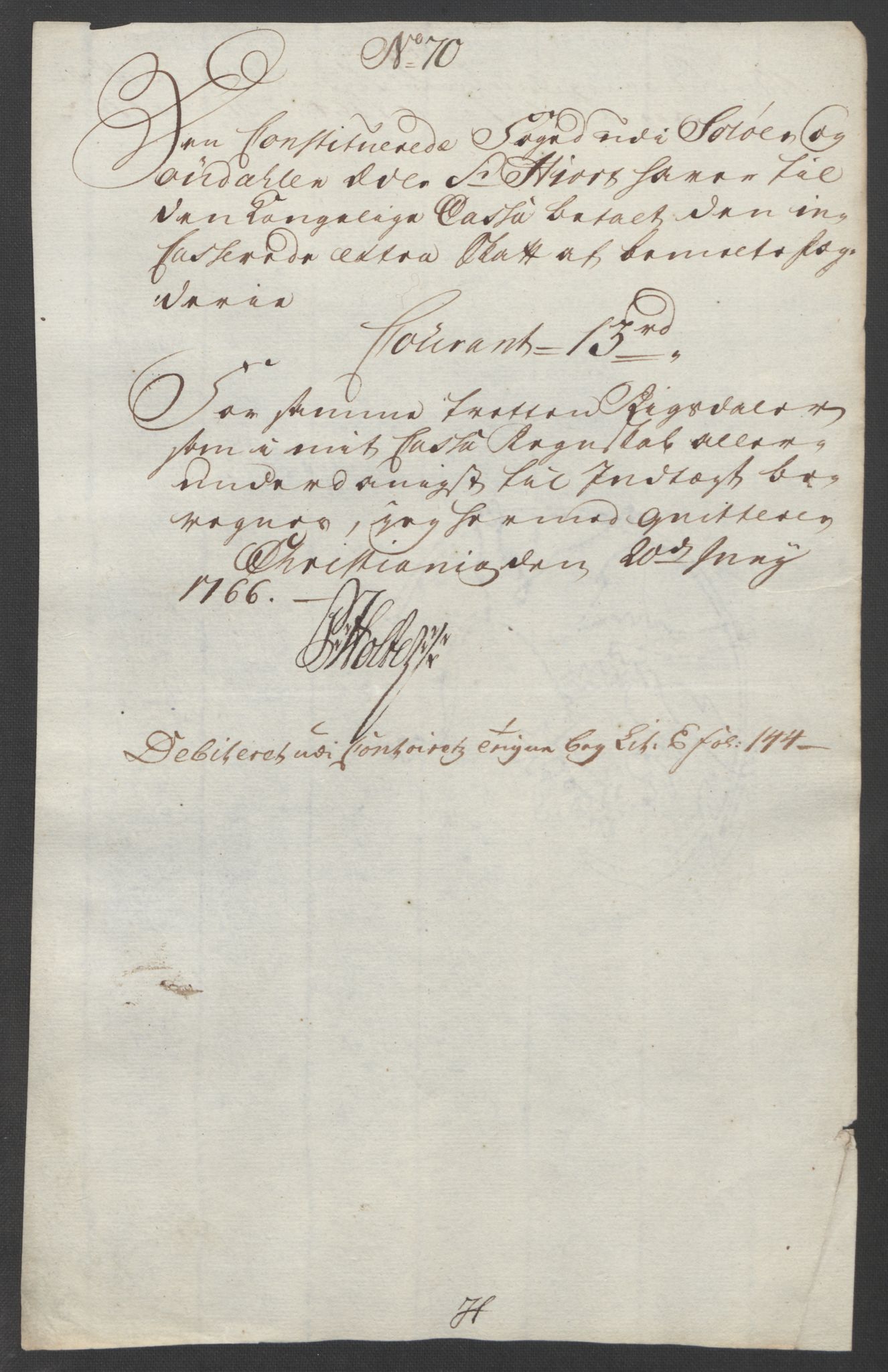 Rentekammeret inntil 1814, Reviderte regnskaper, Fogderegnskap, RA/EA-4092/R14/L0959: Ekstraskatten Solør og Odal, 1763-1770, s. 490