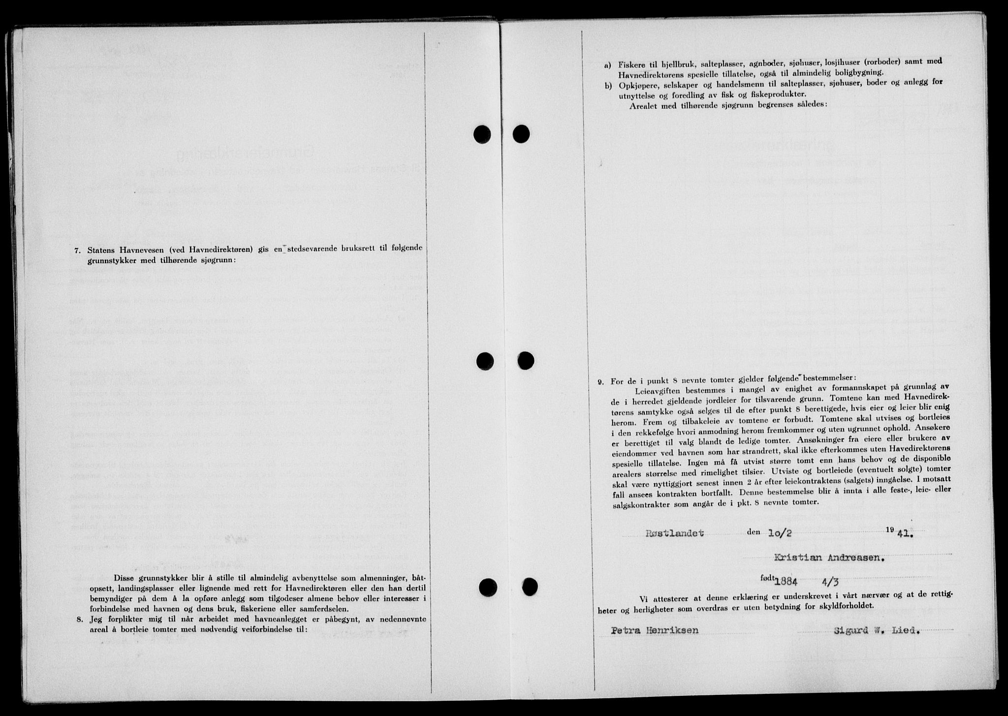 Lofoten sorenskriveri, SAT/A-0017/1/2/2C/L0010a: Pantebok nr. 10a, 1942-1943, Dagboknr: 1882/1942