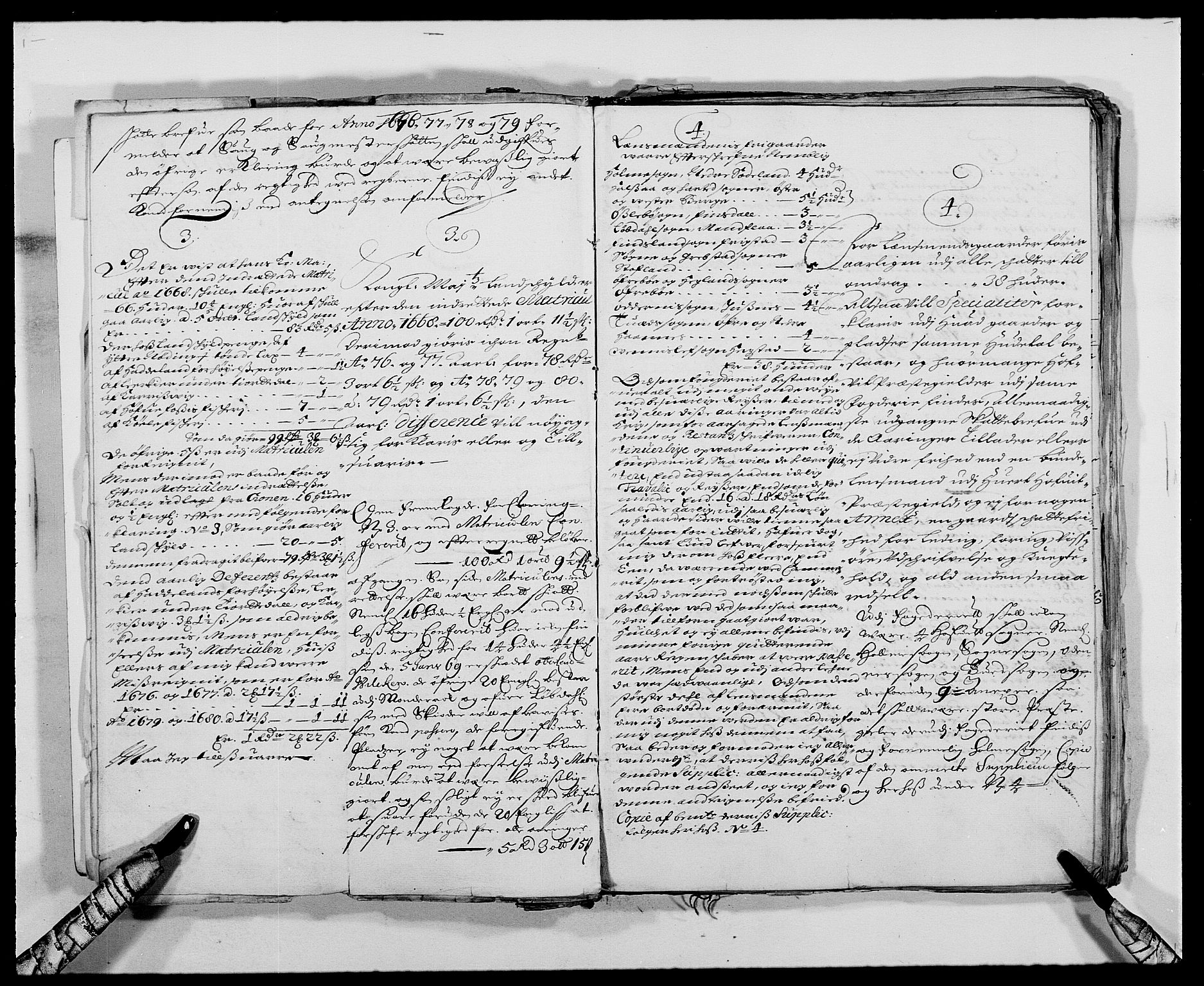 Rentekammeret inntil 1814, Reviderte regnskaper, Fogderegnskap, RA/EA-4092/R42/L2540: Mandal fogderi, 1676-1680, s. 229