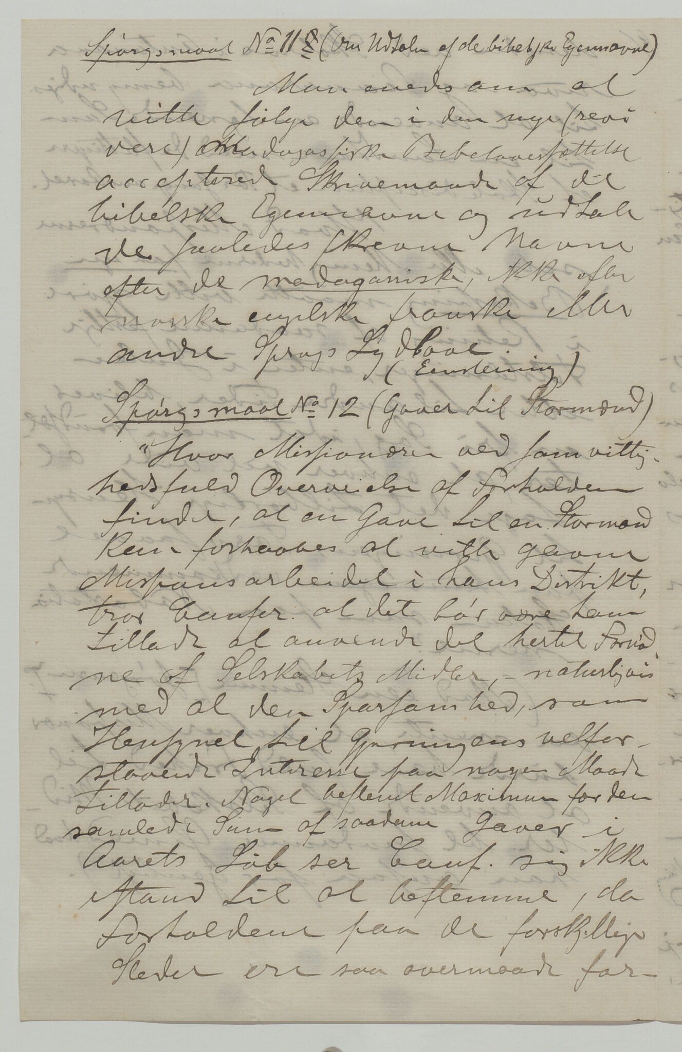 Det Norske Misjonsselskap - hovedadministrasjonen, VID/MA-A-1045/D/Da/Daa/L0035/0007: Konferansereferat og årsberetninger / Konferansereferat fra Madagaskar Innland., 1879