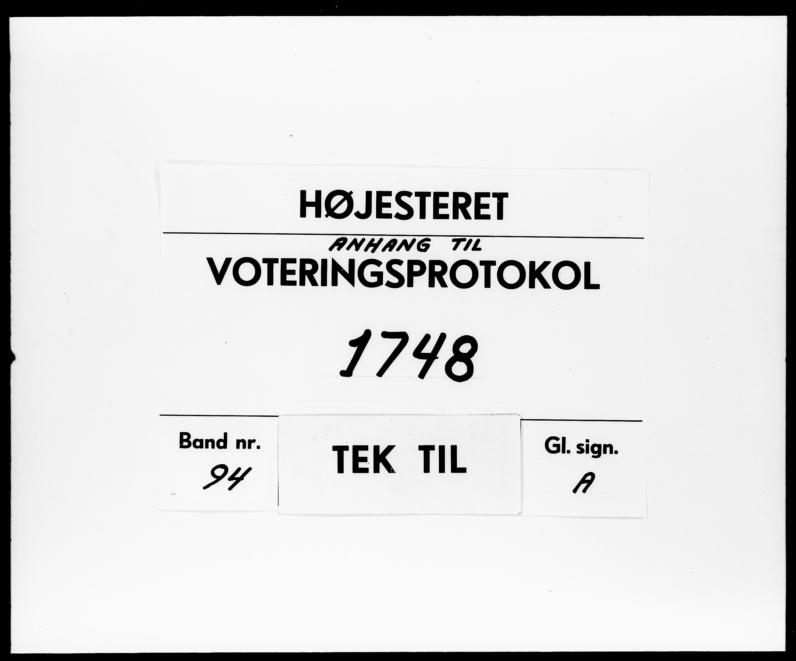 Højesteret, DRA/A-0009, 1748