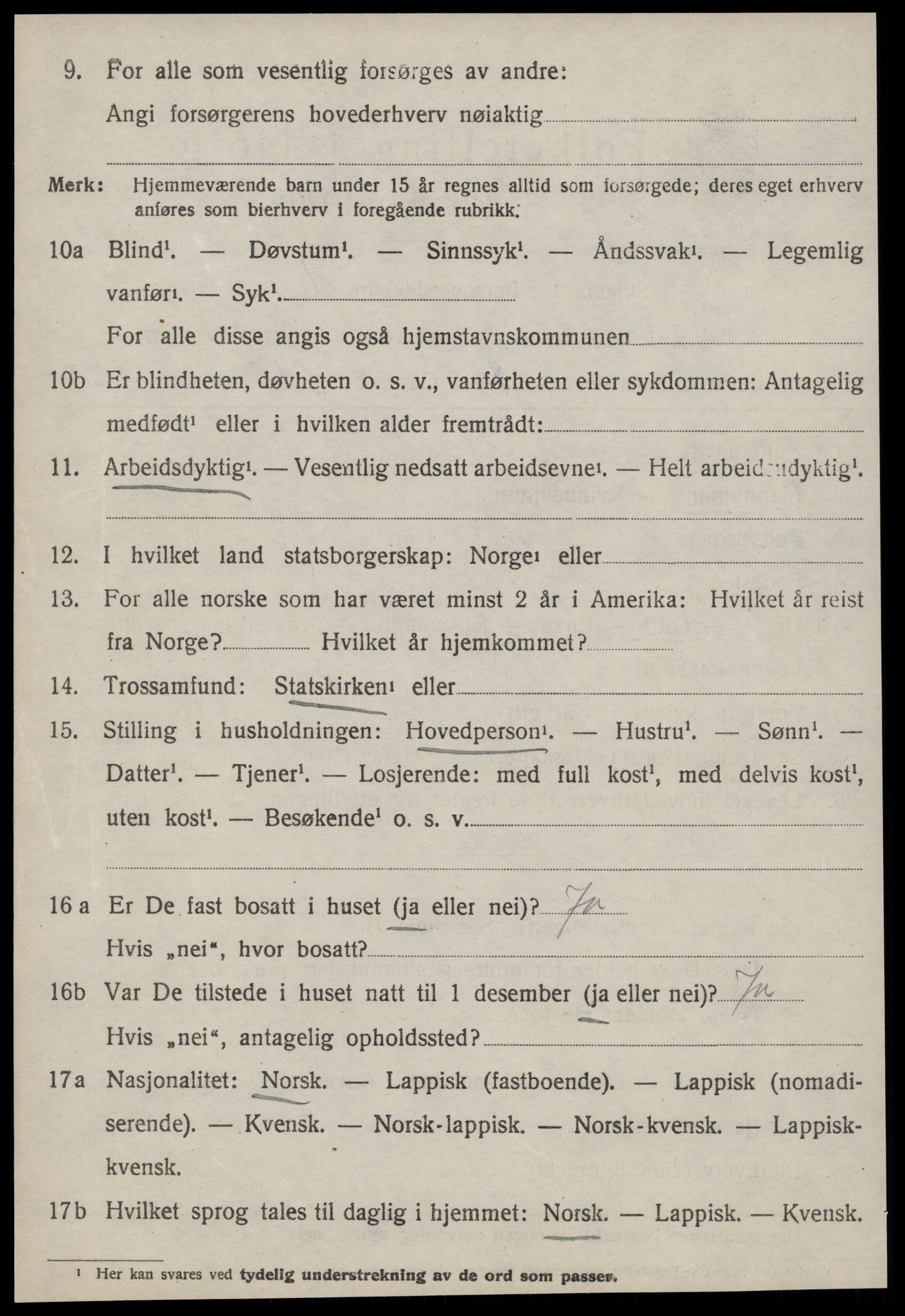 SAT, Folketelling 1920 for 1623 Lensvik herred, 1920, s. 377
