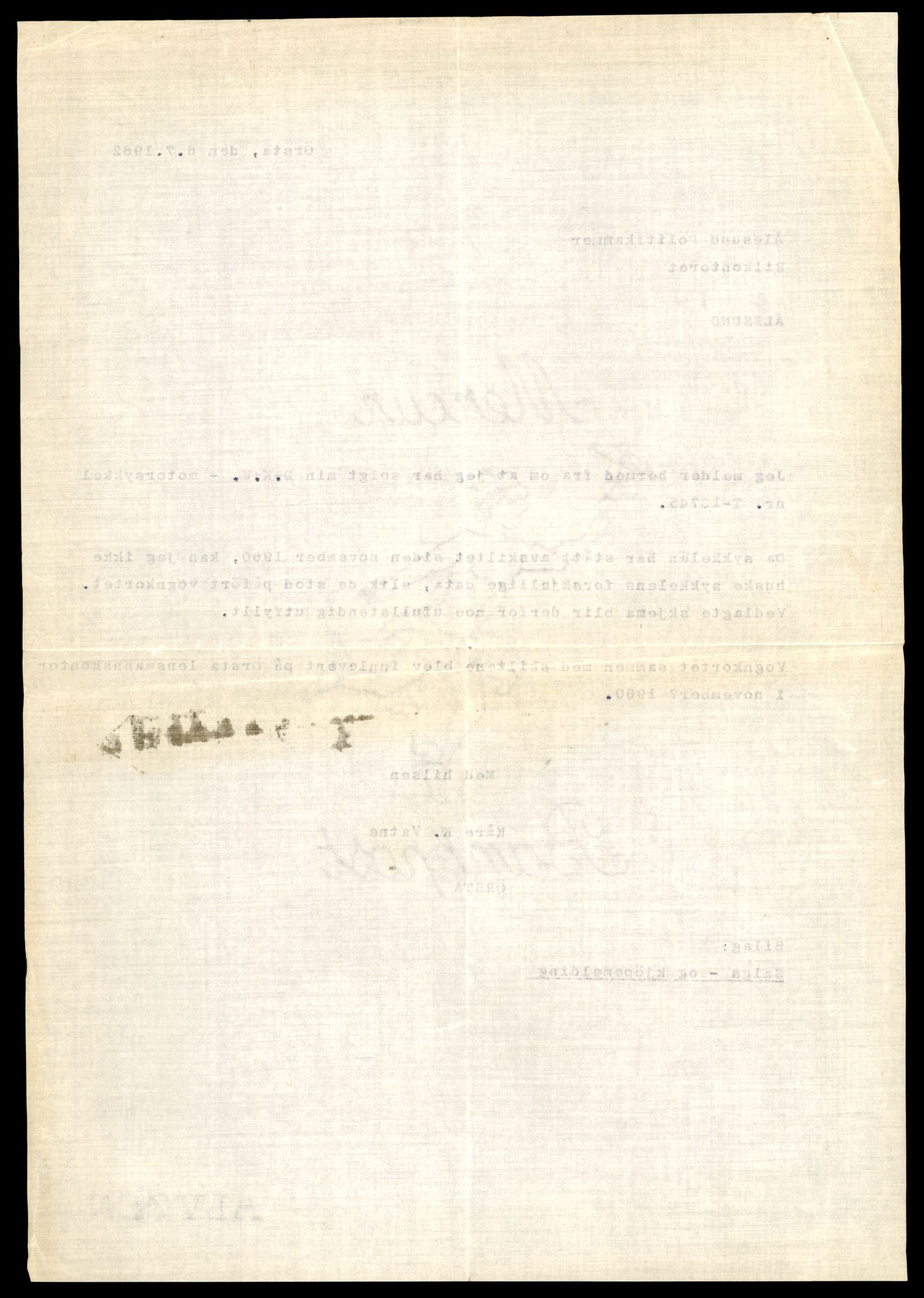 Møre og Romsdal vegkontor - Ålesund trafikkstasjon, AV/SAT-A-4099/F/Fe/L0041: Registreringskort for kjøretøy T 13710 - T 13905, 1927-1998, s. 644