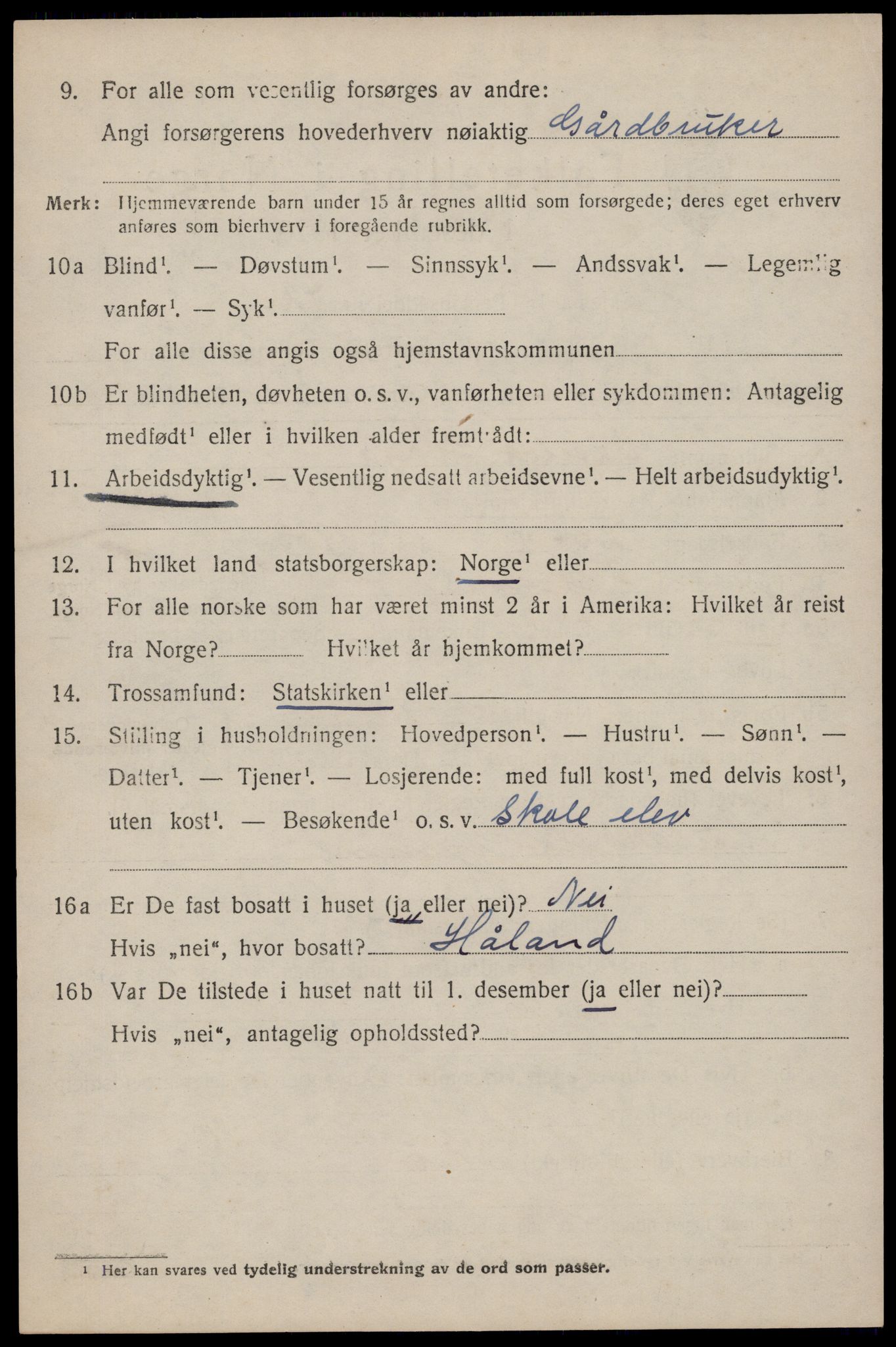 SAST, Folketelling 1920 for 1126 Hetland herred, 1920, s. 8234