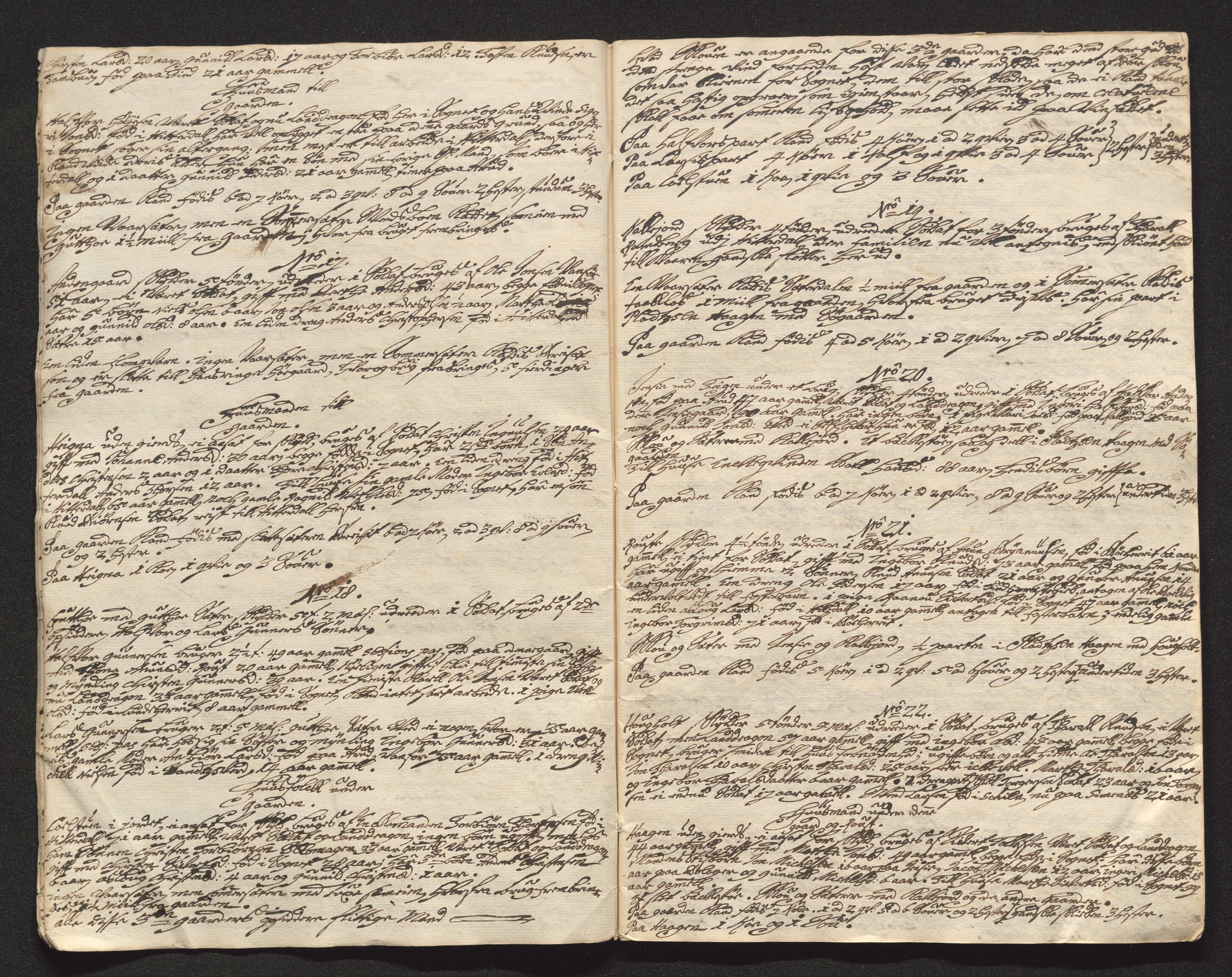 Bratsberg len og amt, AV/SAKO-A-943/I/I34/L0342/0007: Diverse manntall og fortegnelser / Manntall over gårder og innbyggere i Sauherad prestegjeld, 1730, s. 5