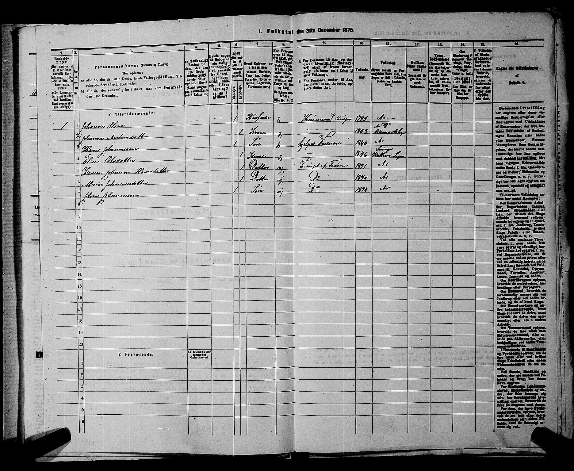 RA, Folketelling 1875 for 0118P Aremark prestegjeld, 1875, s. 51