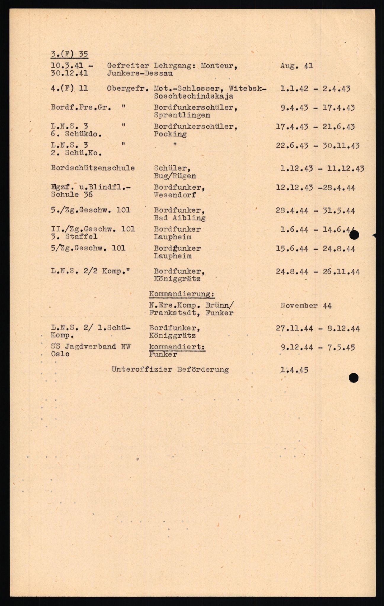 Forsvaret, Forsvarets overkommando II, AV/RA-RAFA-3915/D/Db/L0019: CI Questionaires. Tyske okkupasjonsstyrker i Norge. Tyskere., 1945-1946, s. 529