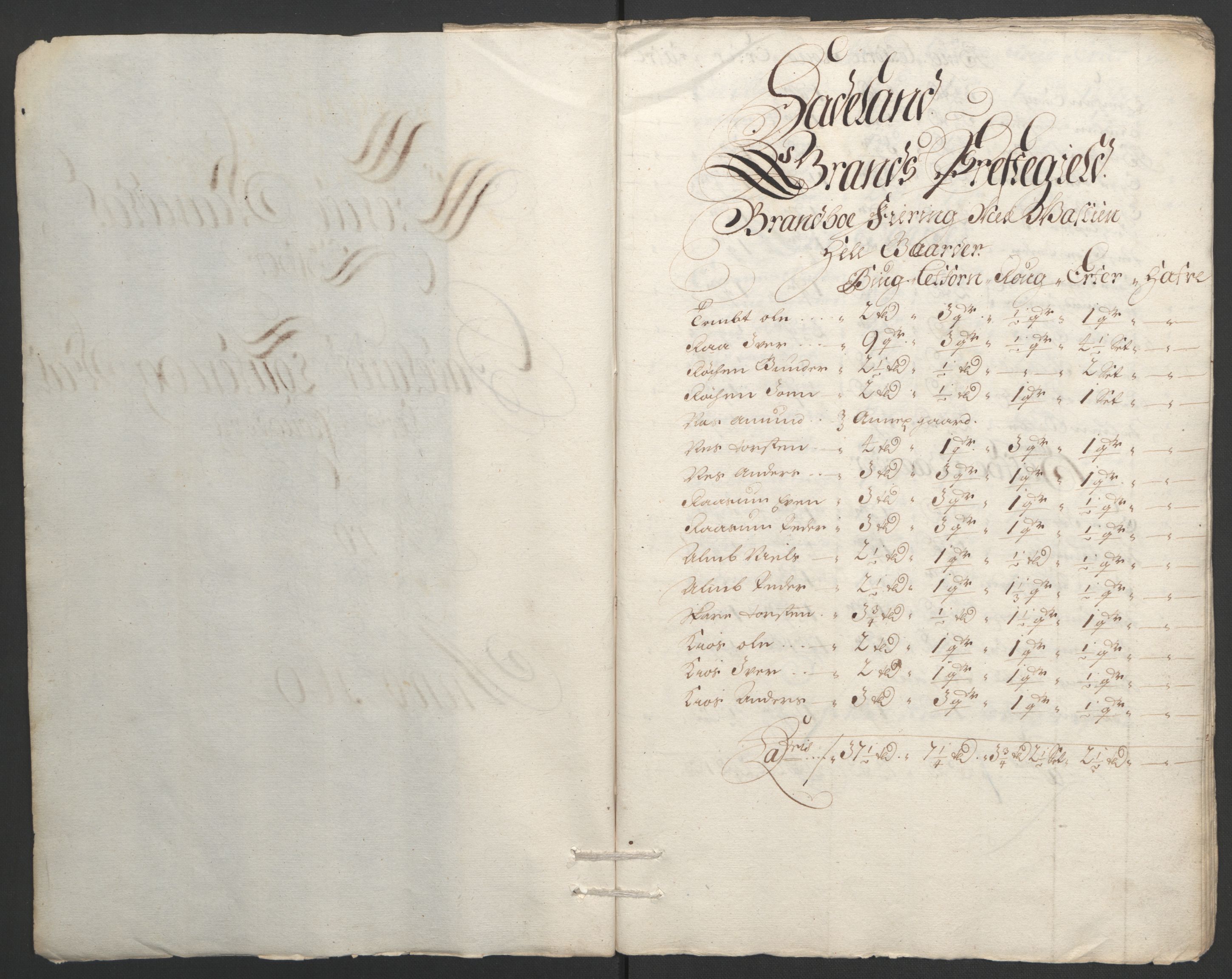 Rentekammeret inntil 1814, Reviderte regnskaper, Fogderegnskap, AV/RA-EA-4092/R18/L1292: Fogderegnskap Hadeland, Toten og Valdres, 1693-1694, s. 210