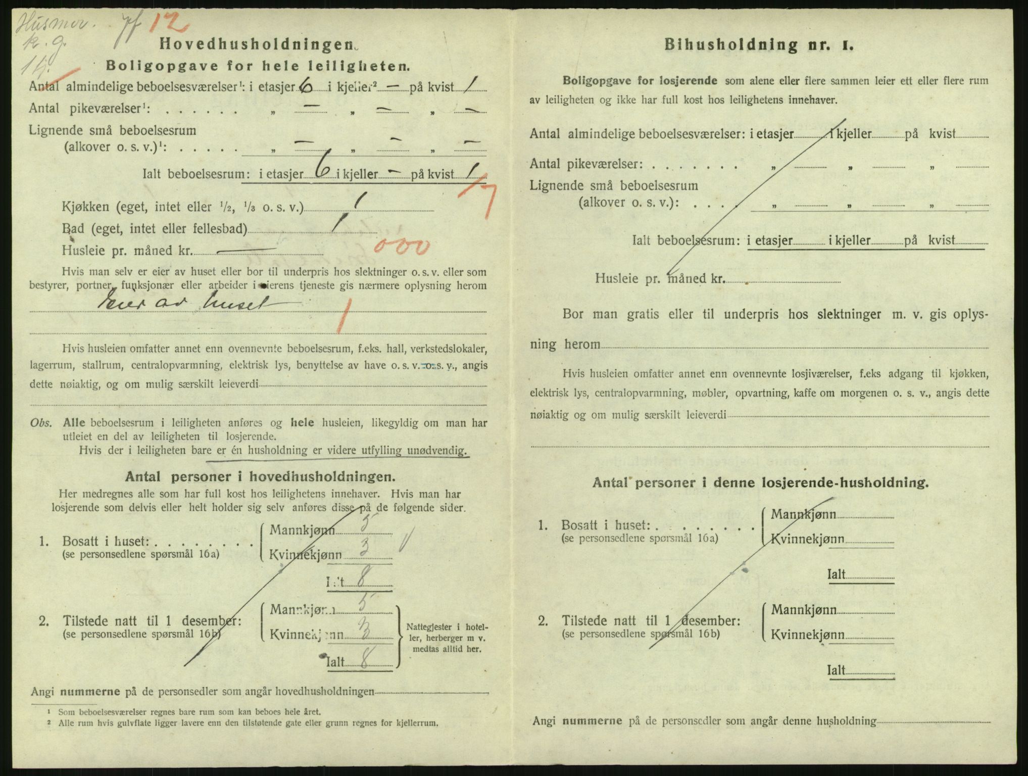 SAH, Folketelling 1920 for 0501 Lillehammer kjøpstad, 1920, s. 1475