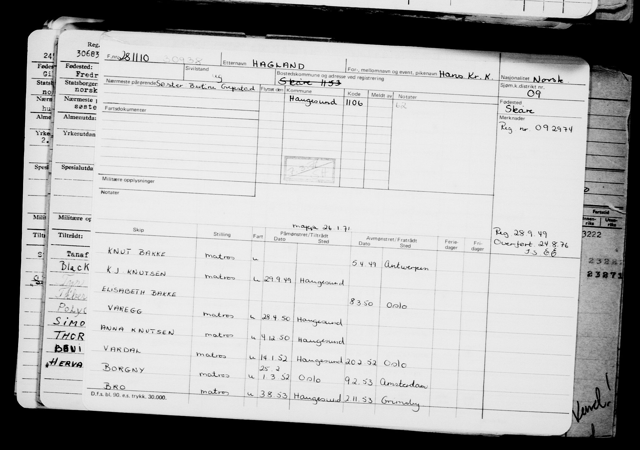 Direktoratet for sjømenn, AV/RA-S-3545/G/Gb/L0092: Hovedkort, 1910, s. 814