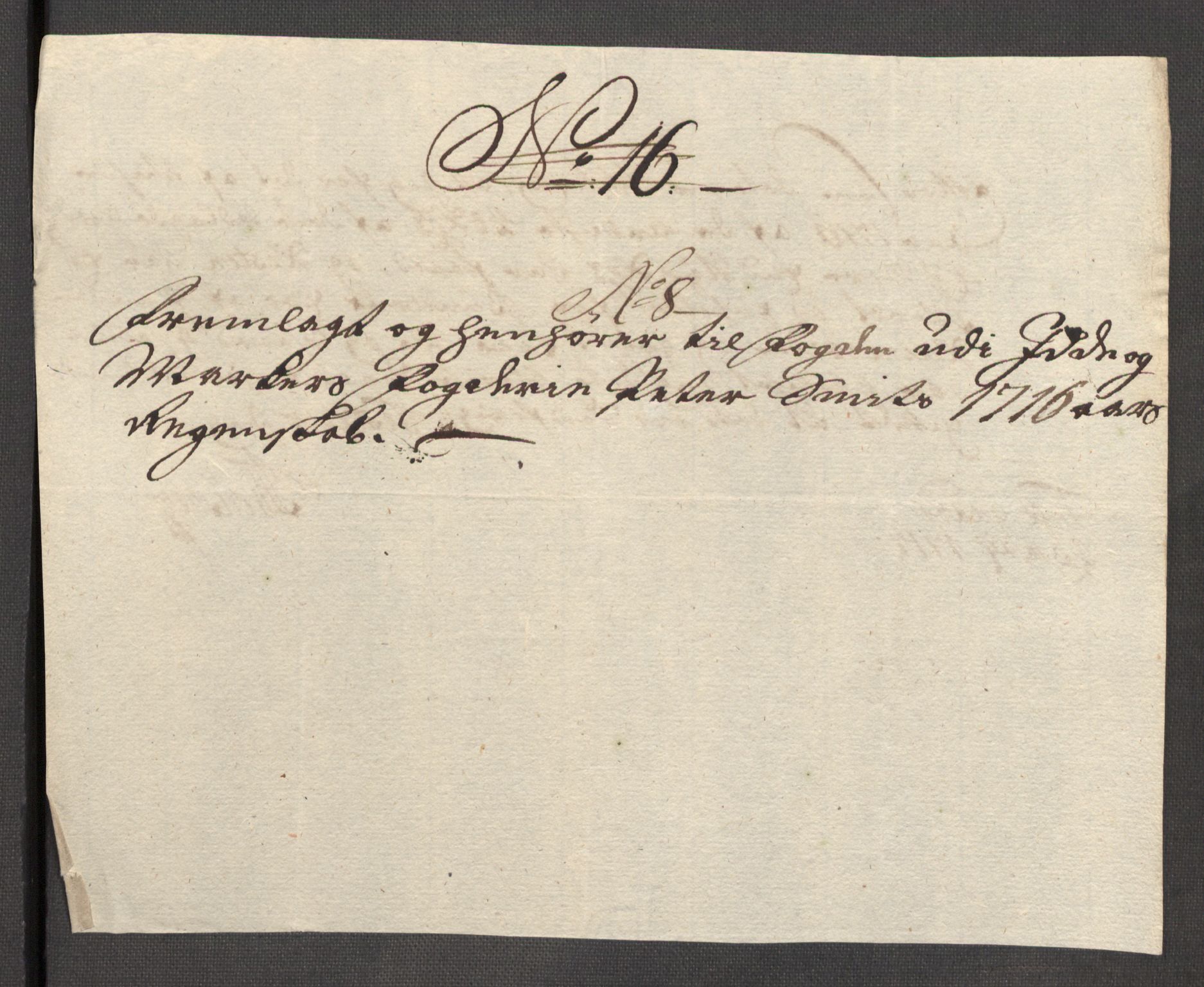 Rentekammeret inntil 1814, Reviderte regnskaper, Fogderegnskap, RA/EA-4092/R01/L0023: Fogderegnskap Idd og Marker, 1715-1716, s. 318