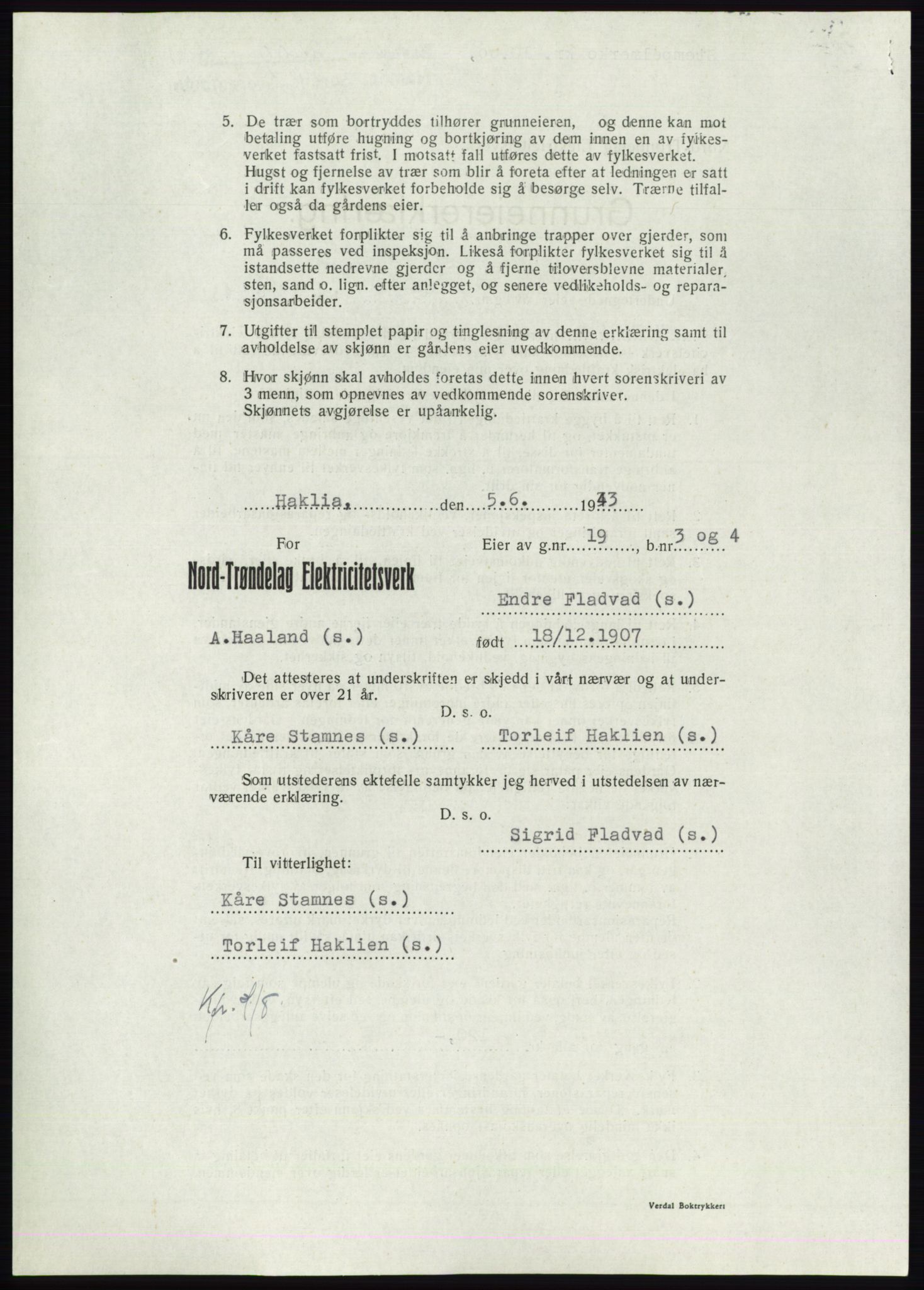 Namdal sorenskriveri, AV/SAT-A-4133/1/2/2C: Pantebok nr. -, 1949-1949, Dagboknr: 2600/1949