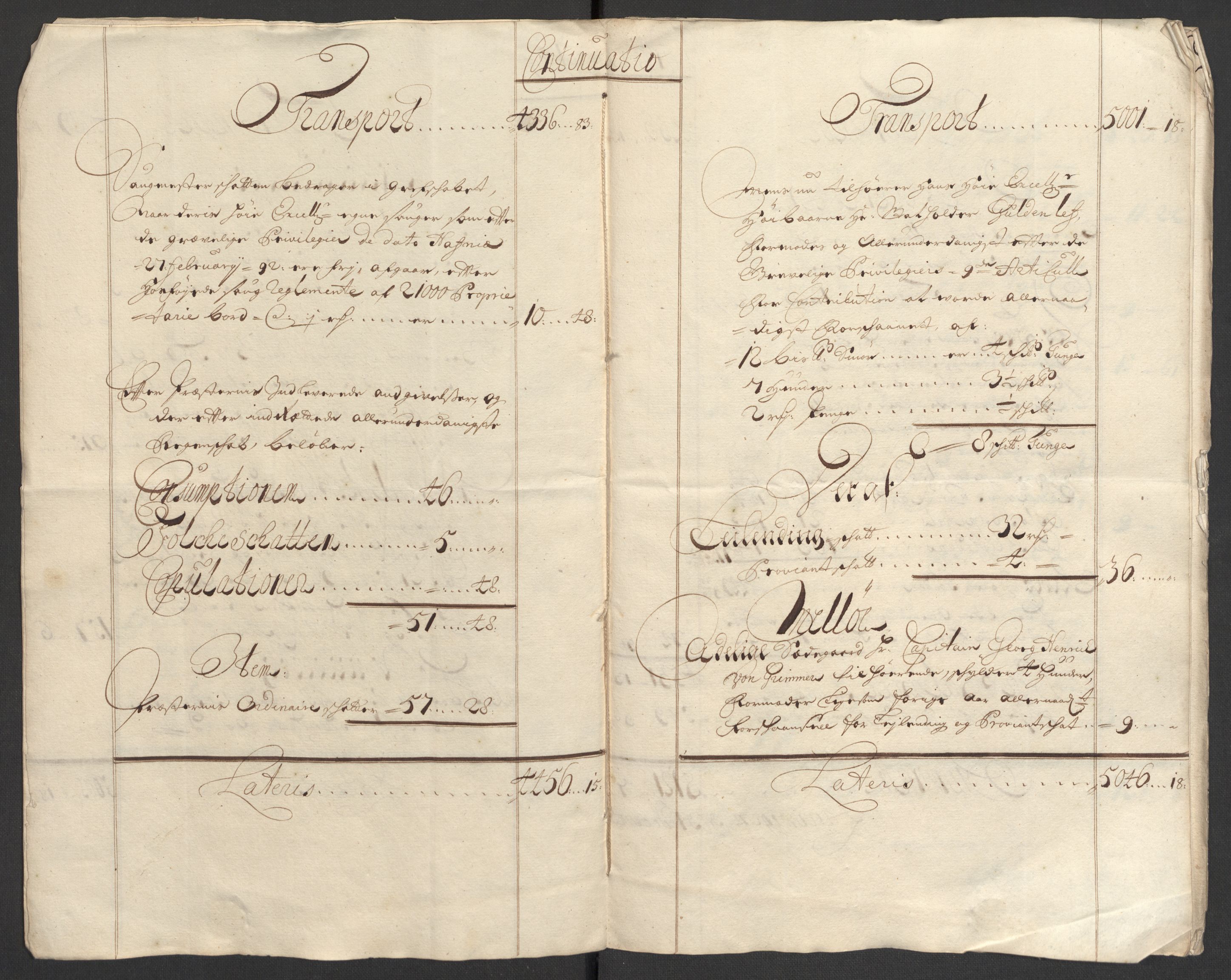 Rentekammeret inntil 1814, Reviderte regnskaper, Fogderegnskap, AV/RA-EA-4092/R33/L1975: Fogderegnskap Larvik grevskap, 1696-1697, s. 9