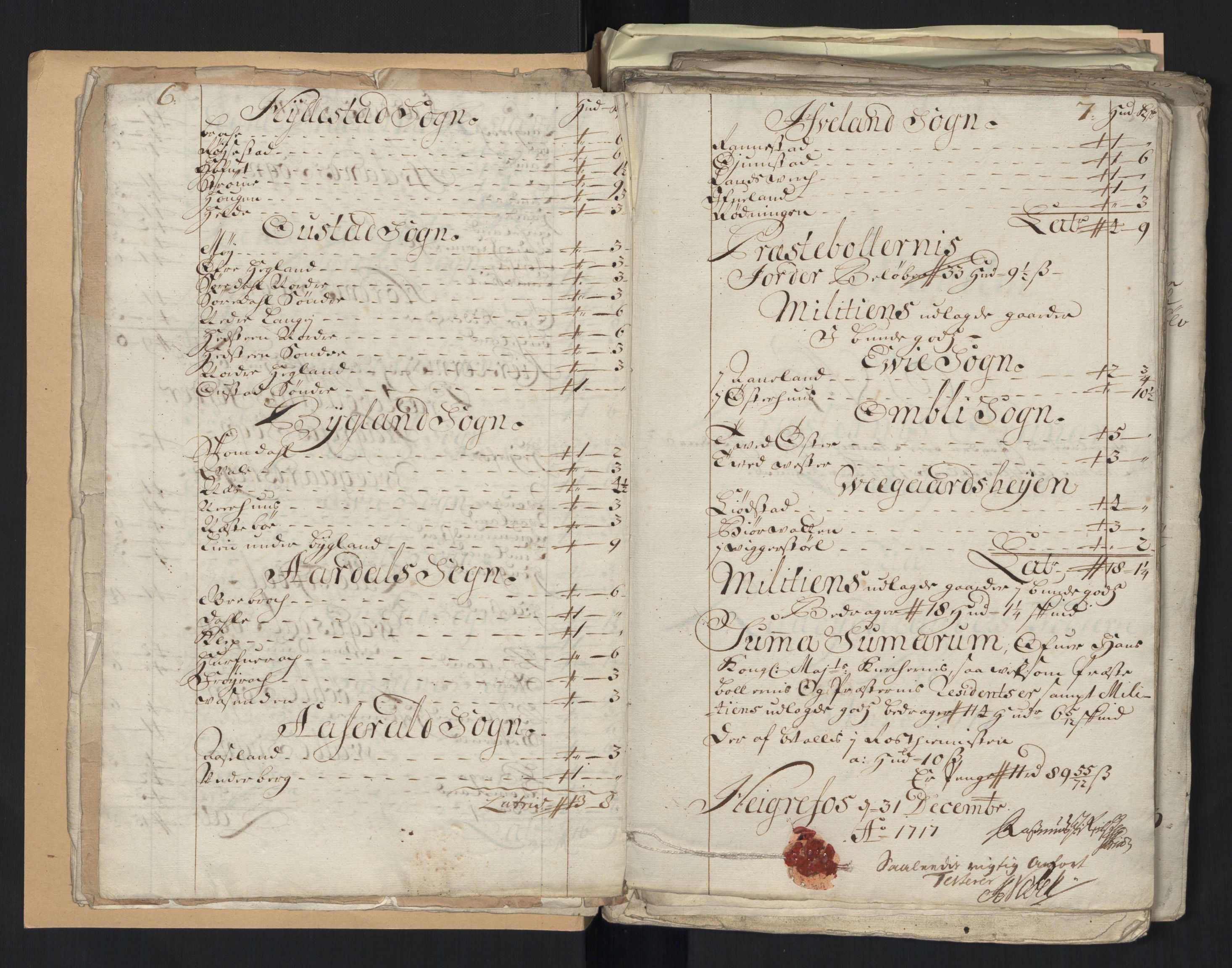 Rentekammeret inntil 1814, Reviderte regnskaper, Fogderegnskap, RA/EA-4092/R40/L2452: Fogderegnskap Råbyggelag, 1716-1717, s. 197