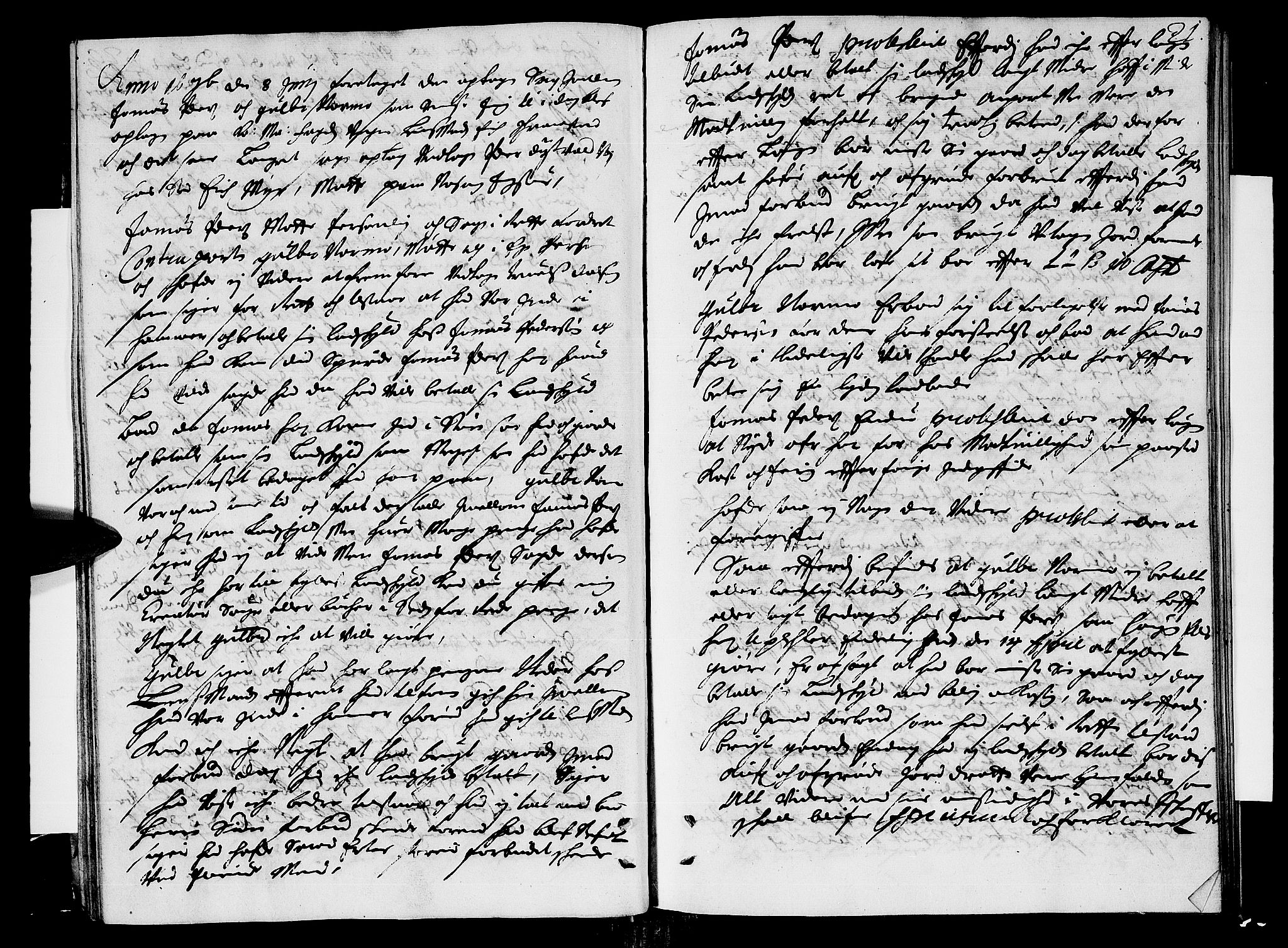 Hedemarken sorenskriveri, SAH/TING-034/G/Gb/L0012: Tingbok, 1676, s. 20b-21a