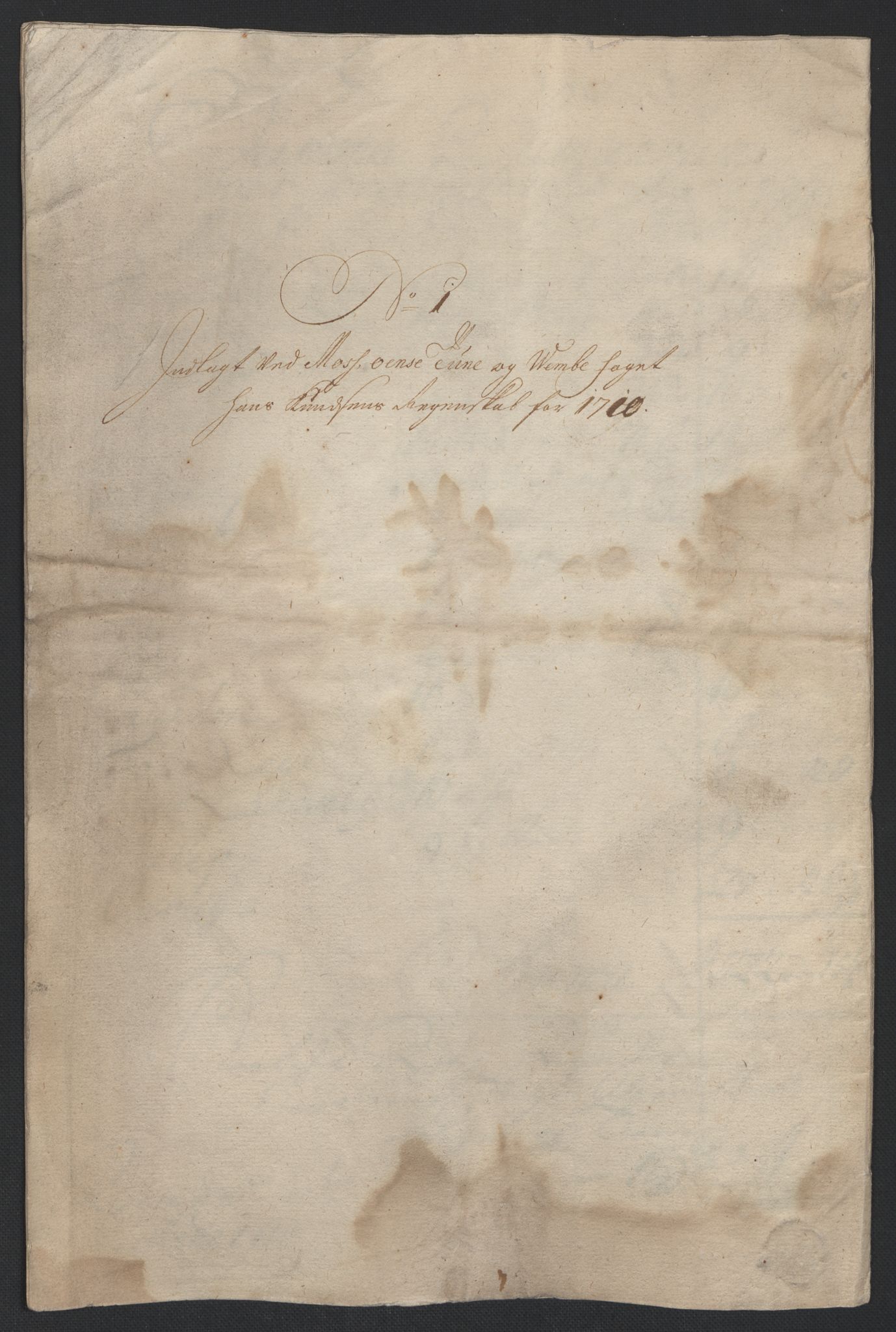 Rentekammeret inntil 1814, Reviderte regnskaper, Fogderegnskap, AV/RA-EA-4092/R04/L0135: Fogderegnskap Moss, Onsøy, Tune, Veme og Åbygge, 1709-1710, s. 275