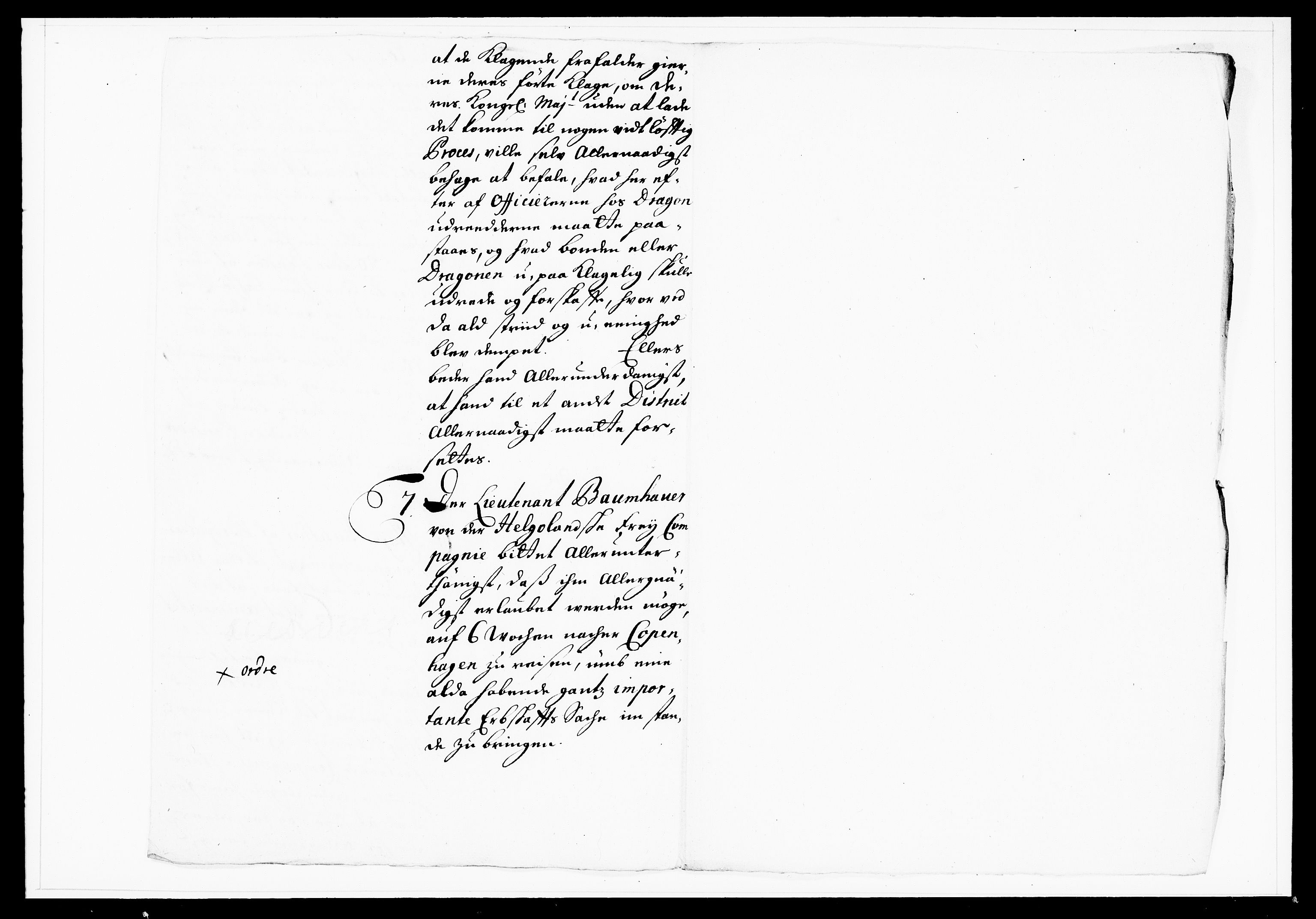 Krigskollegiet, Krigskancelliet, DRA/A-0006/-/1103-1107: Refererede sager, 1732, s. 256