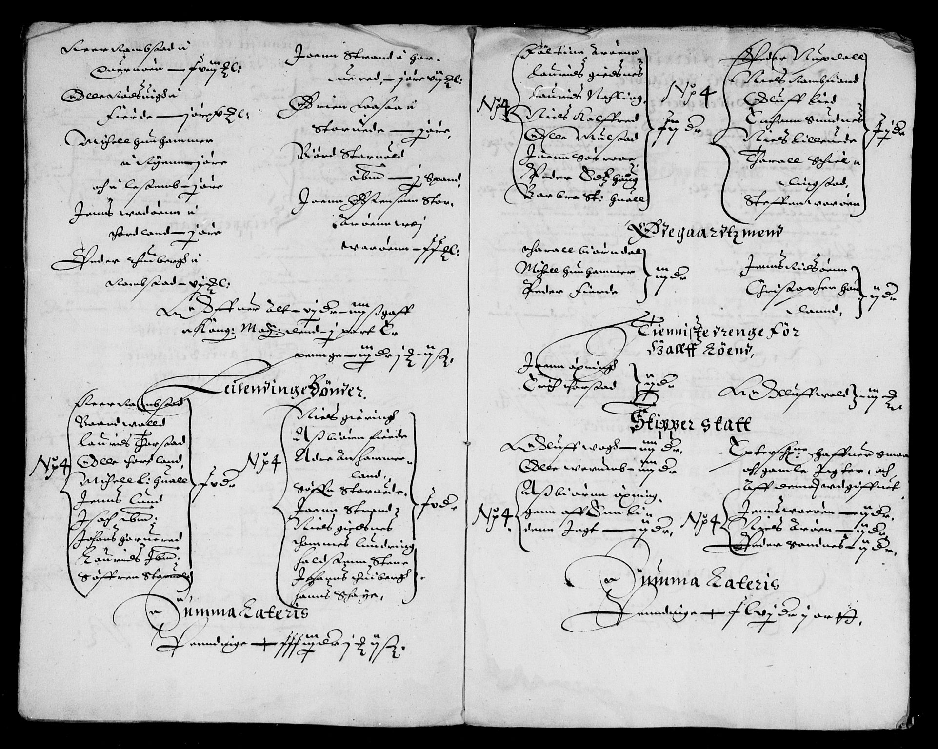 Rentekammeret inntil 1814, Reviderte regnskaper, Lensregnskaper, AV/RA-EA-5023/R/Rb/Rbw/L0078: Trondheim len, 1643-1644