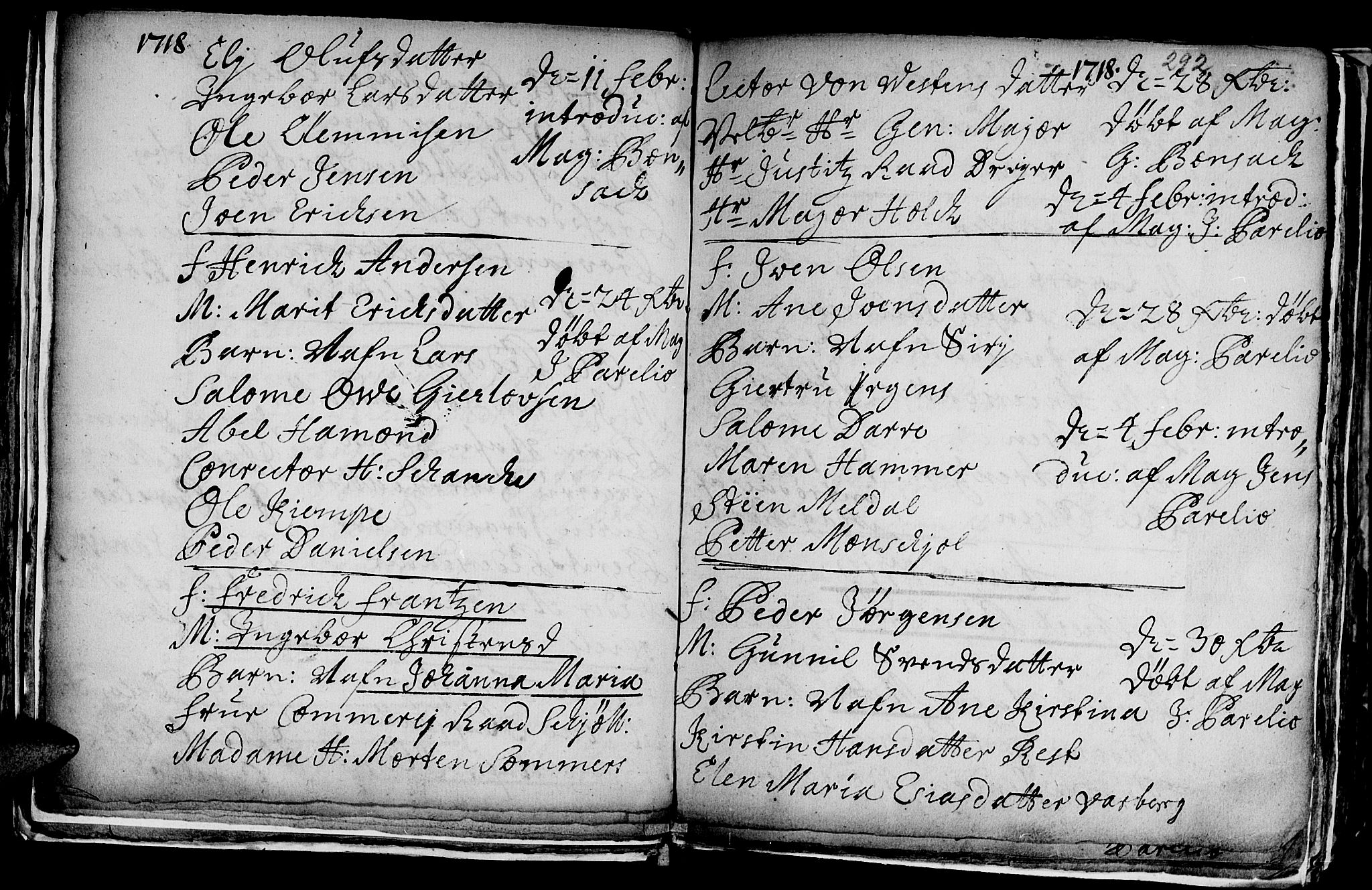 Ministerialprotokoller, klokkerbøker og fødselsregistre - Sør-Trøndelag, SAT/A-1456/601/L0035: Ministerialbok nr. 601A03, 1713-1728, s. 292