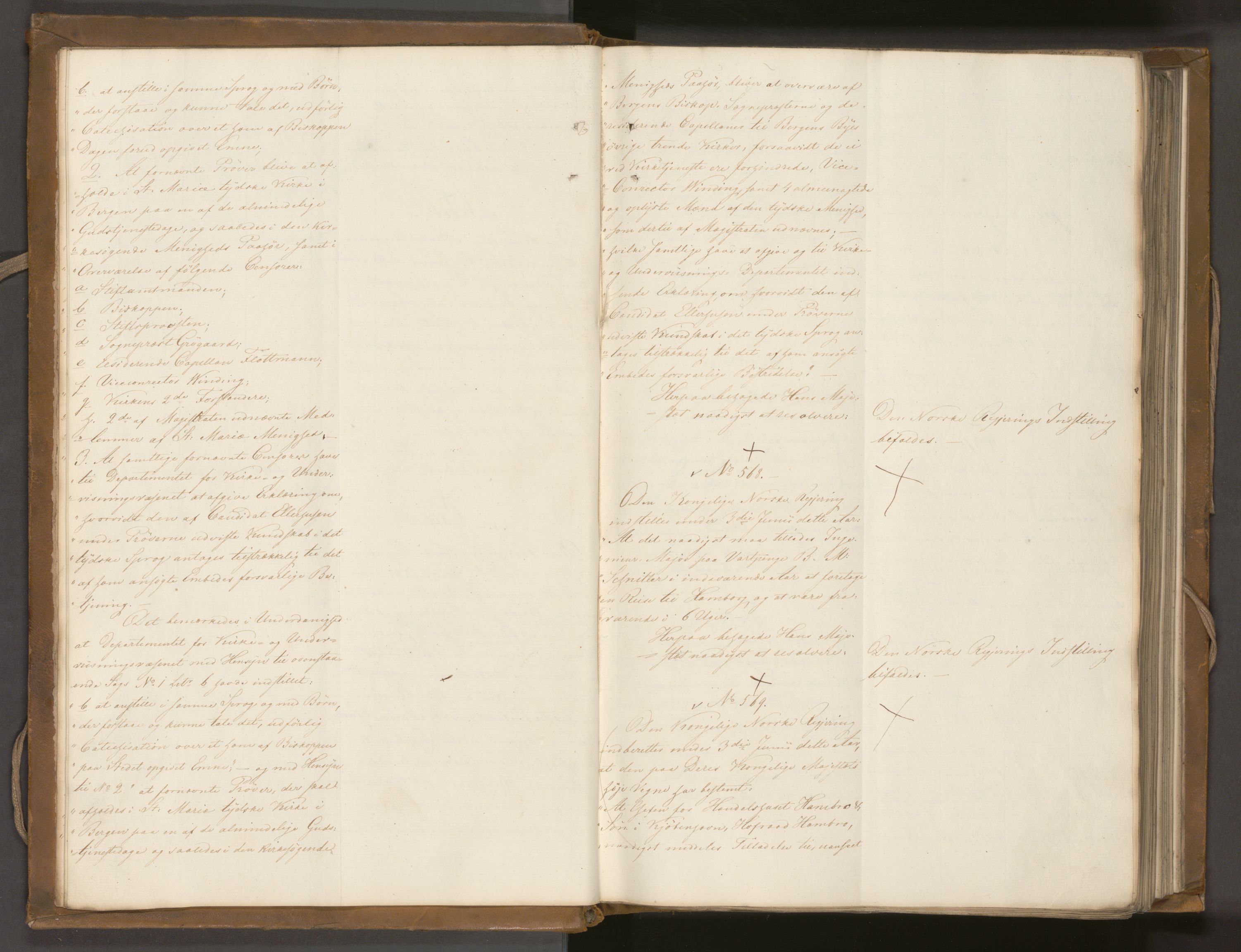 Statsrådssekretariatet, AV/RA-S-1001/A/Ab/L0039: Kgl. res. nr. 551-1179, 2. halvår, 1834