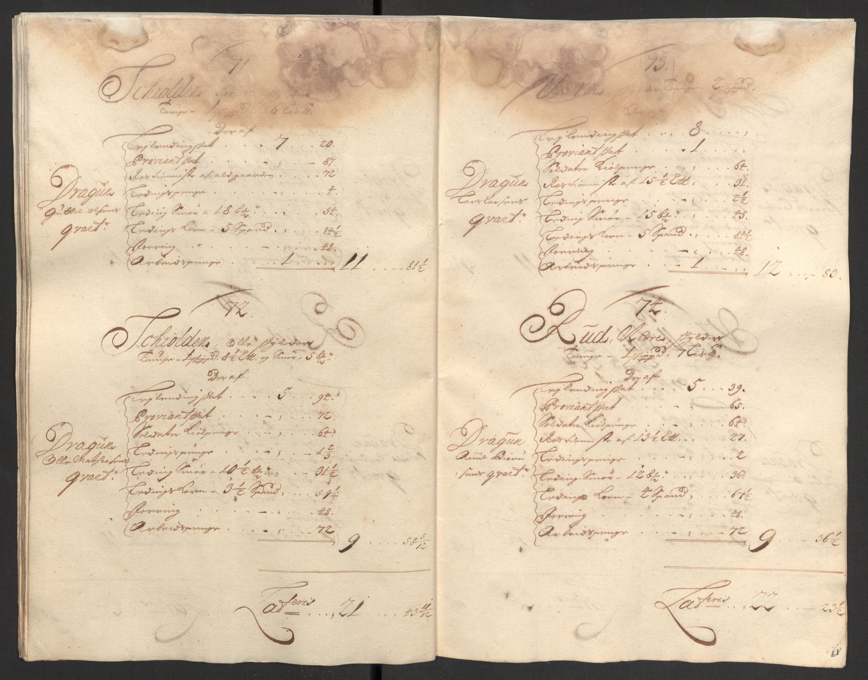 Rentekammeret inntil 1814, Reviderte regnskaper, Fogderegnskap, AV/RA-EA-4092/R07/L0286: Fogderegnskap Rakkestad, Heggen og Frøland, 1696, s. 300