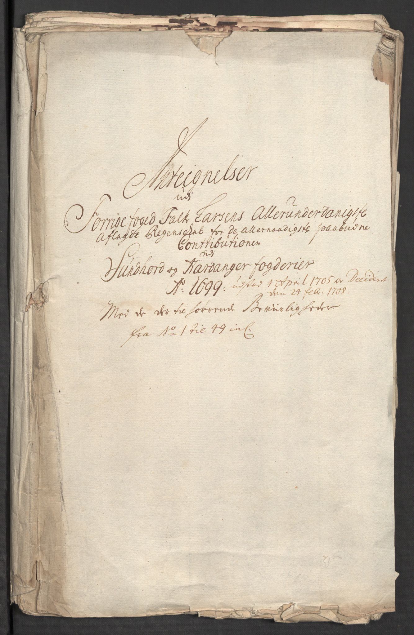 Rentekammeret inntil 1814, Reviderte regnskaper, Fogderegnskap, RA/EA-4092/R48/L2978: Fogderegnskap Sunnhordland og Hardanger, 1699, s. 437