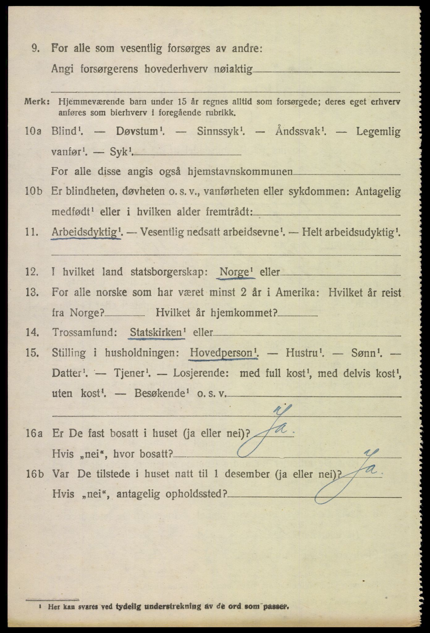 SAH, Folketelling 1920 for 0437 Tynset herred, 1920, s. 1605