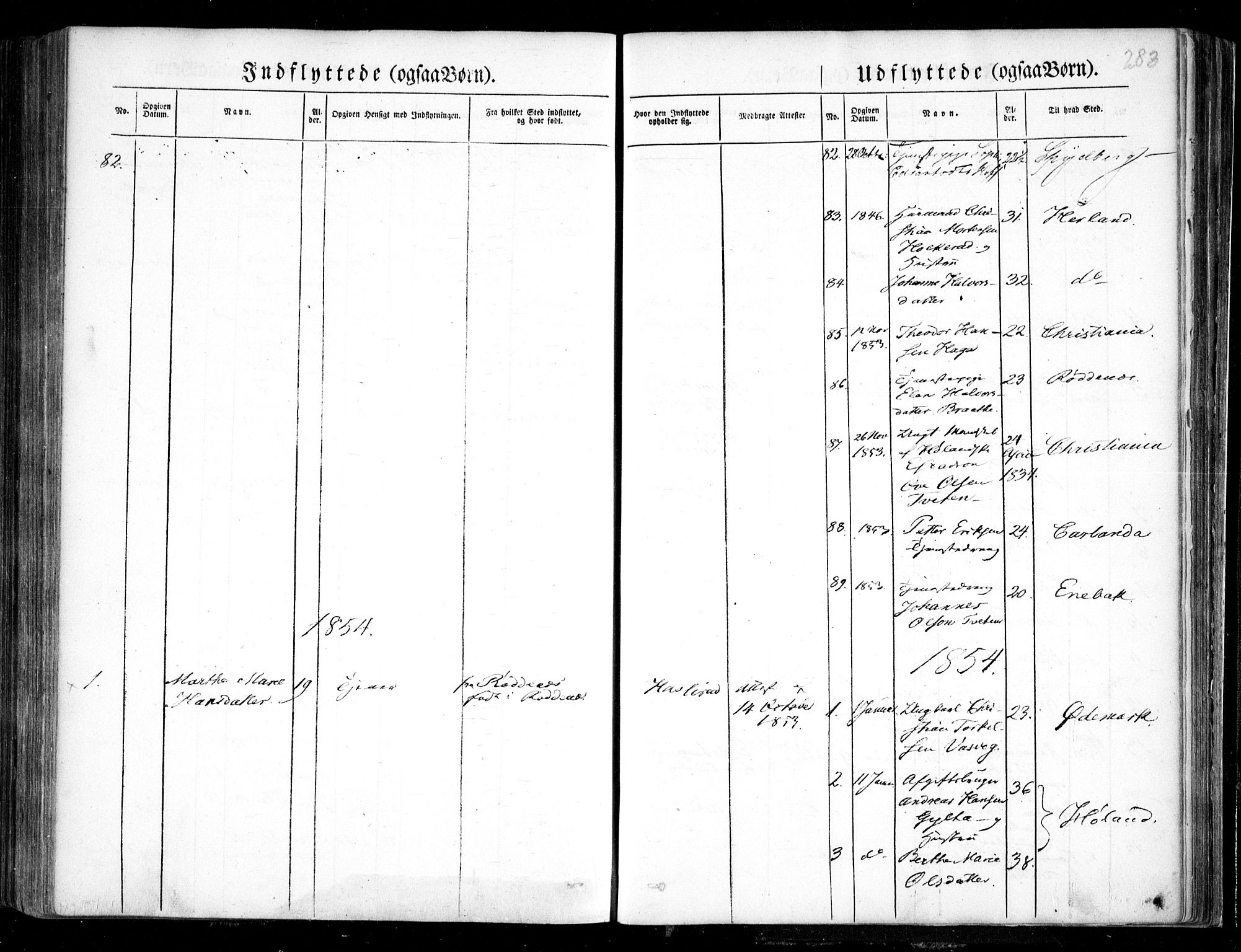 Trøgstad prestekontor Kirkebøker, SAO/A-10925/F/Fa/L0007: Ministerialbok nr. I 7, 1845-1854, s. 283