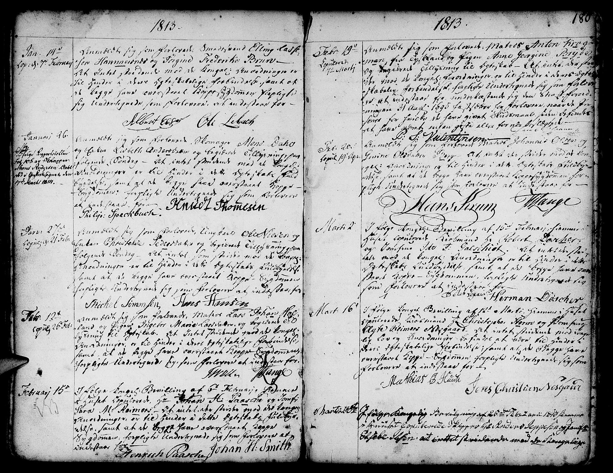 Nykirken Sokneprestembete, AV/SAB-A-77101/H/Haa/L0008: Ministerialbok nr. A 8, 1776-1814, s. 180