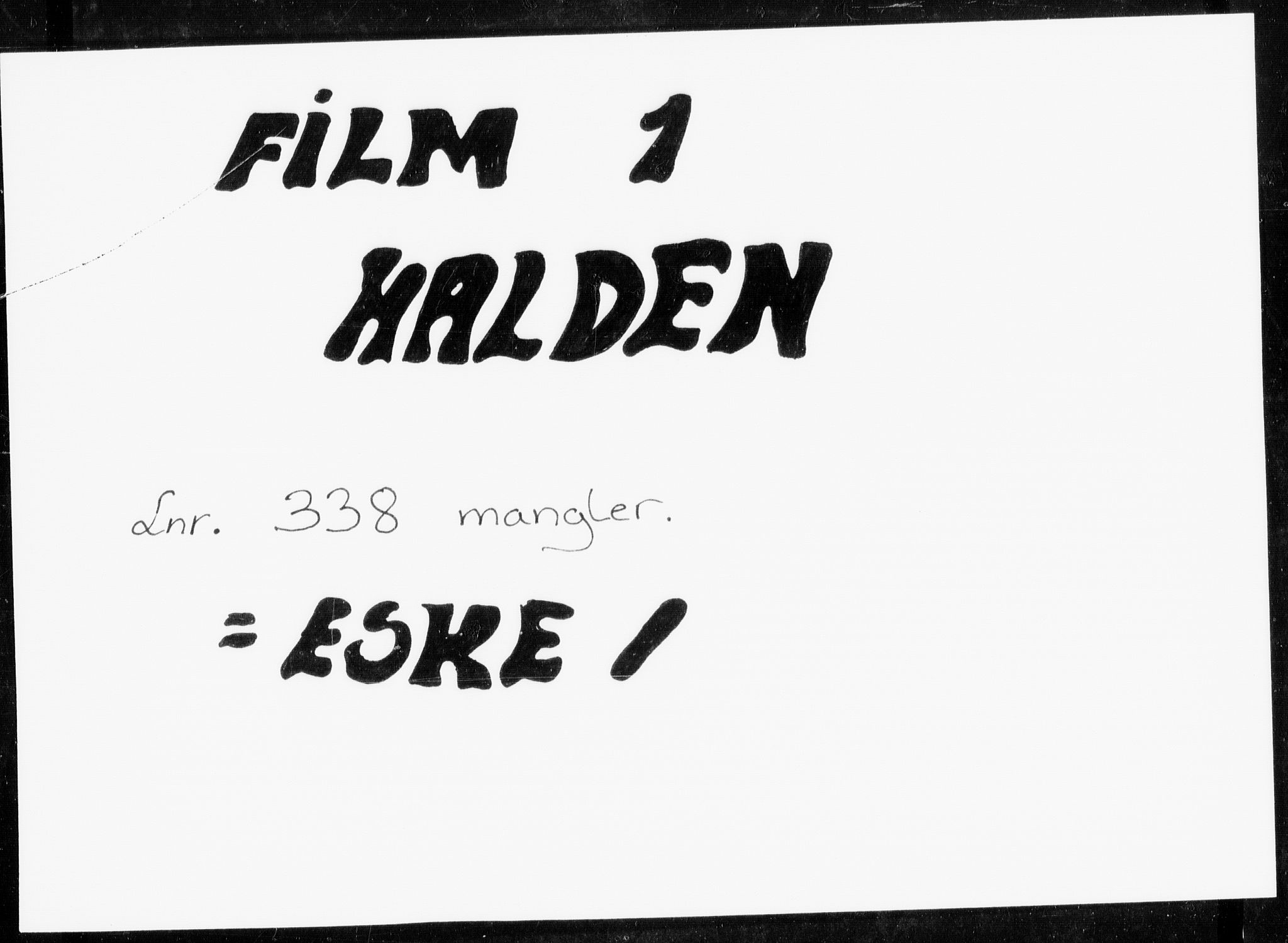 RA, Folketelling 1885 for 0101 Fredrikshald kjøpstad, 1885, s. 1