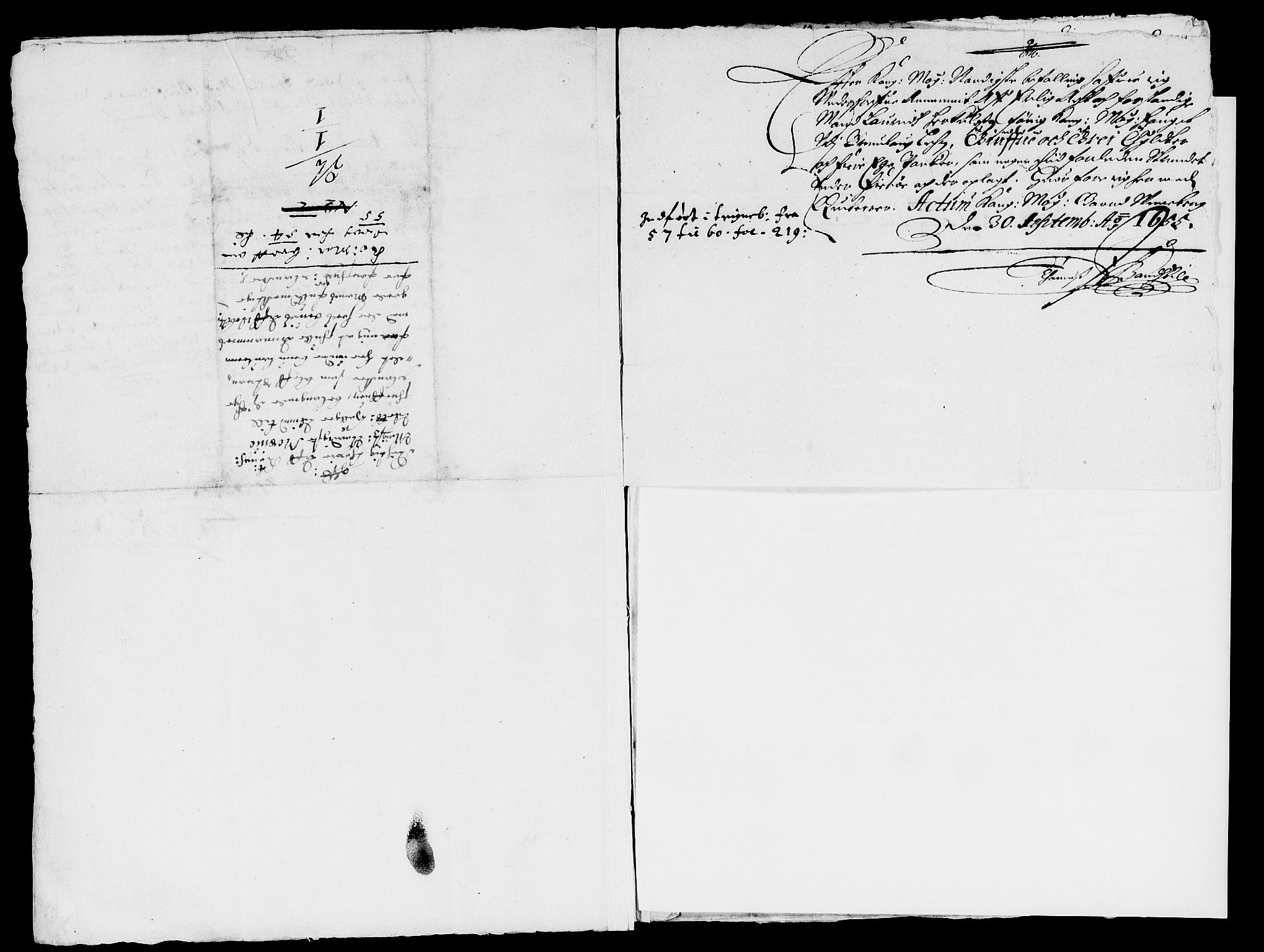 Rentekammeret inntil 1814, Reviderte regnskaper, Lensregnskaper, AV/RA-EA-5023/R/Rb/Rbl/L0011: Brunla len, 1652-1658